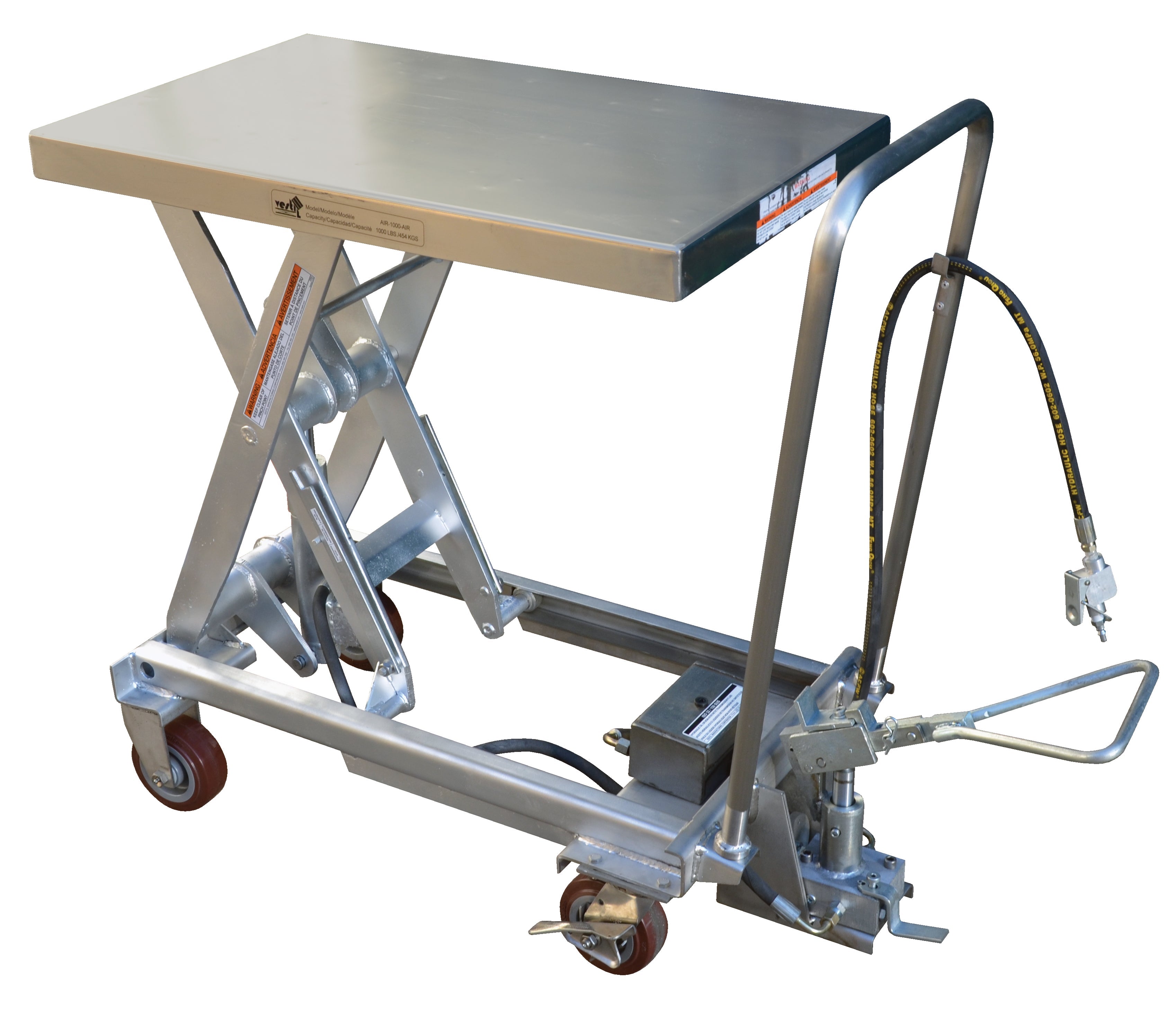 Vestil Air Hydraulic Carts