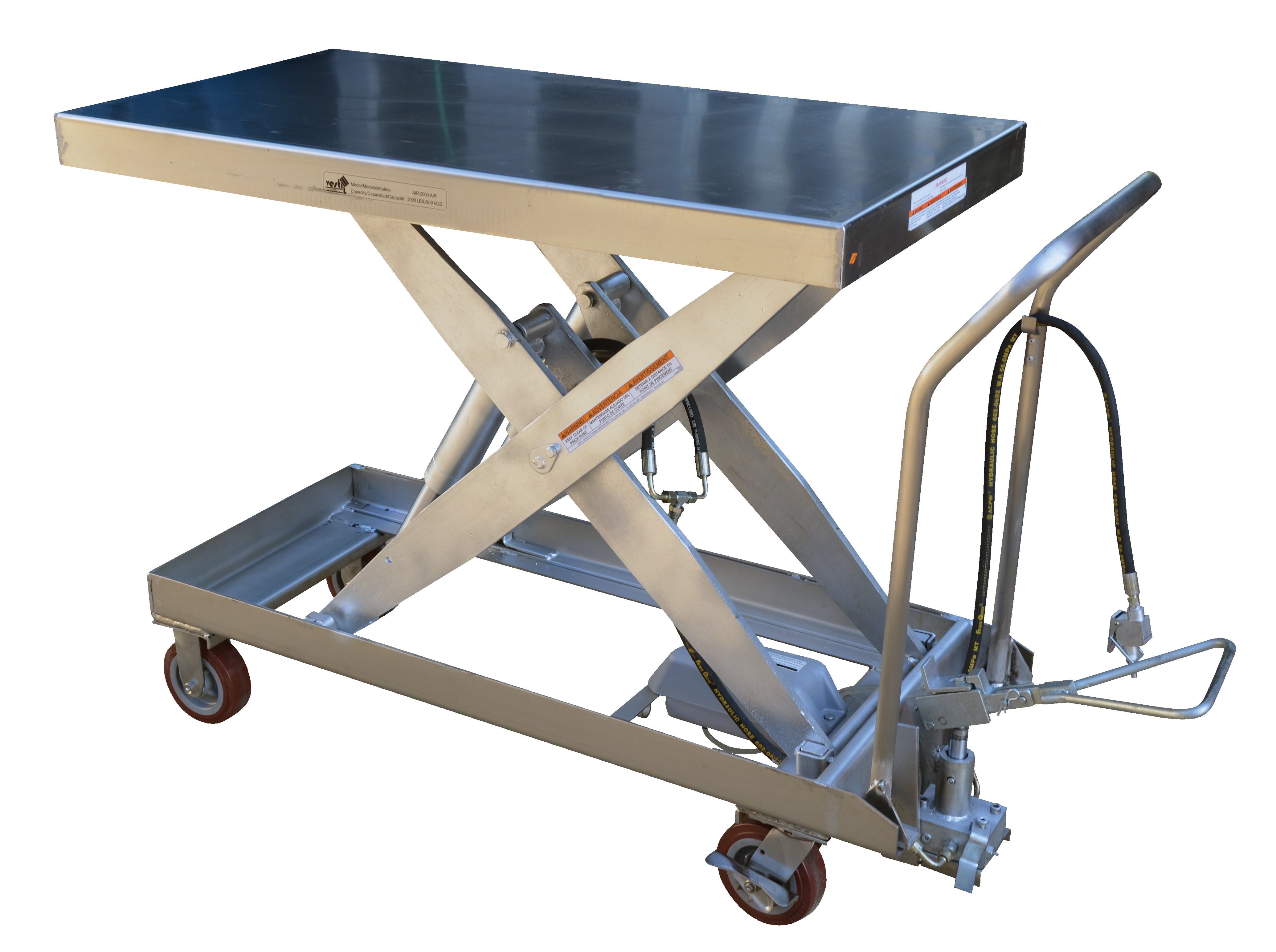 Vestil Air Hydraulic Carts