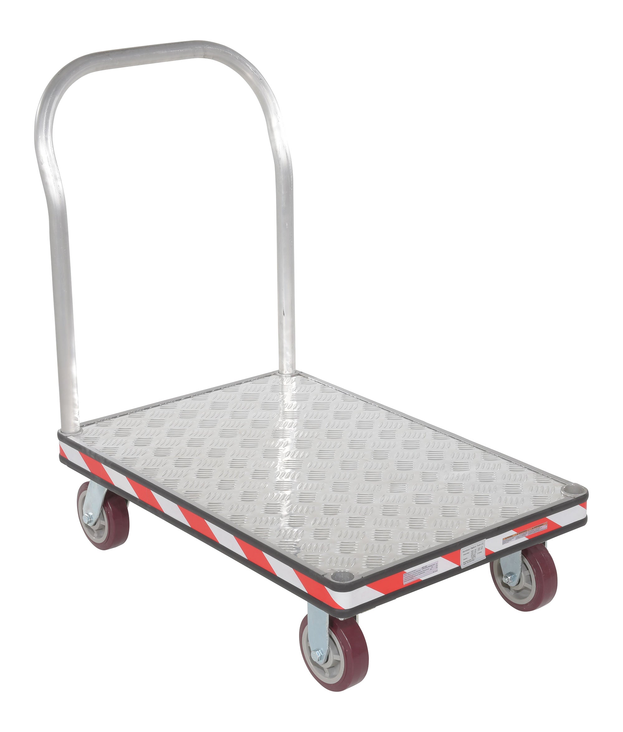 Vestil Heavy Duty Aluminum Treadplate Platform Trucks