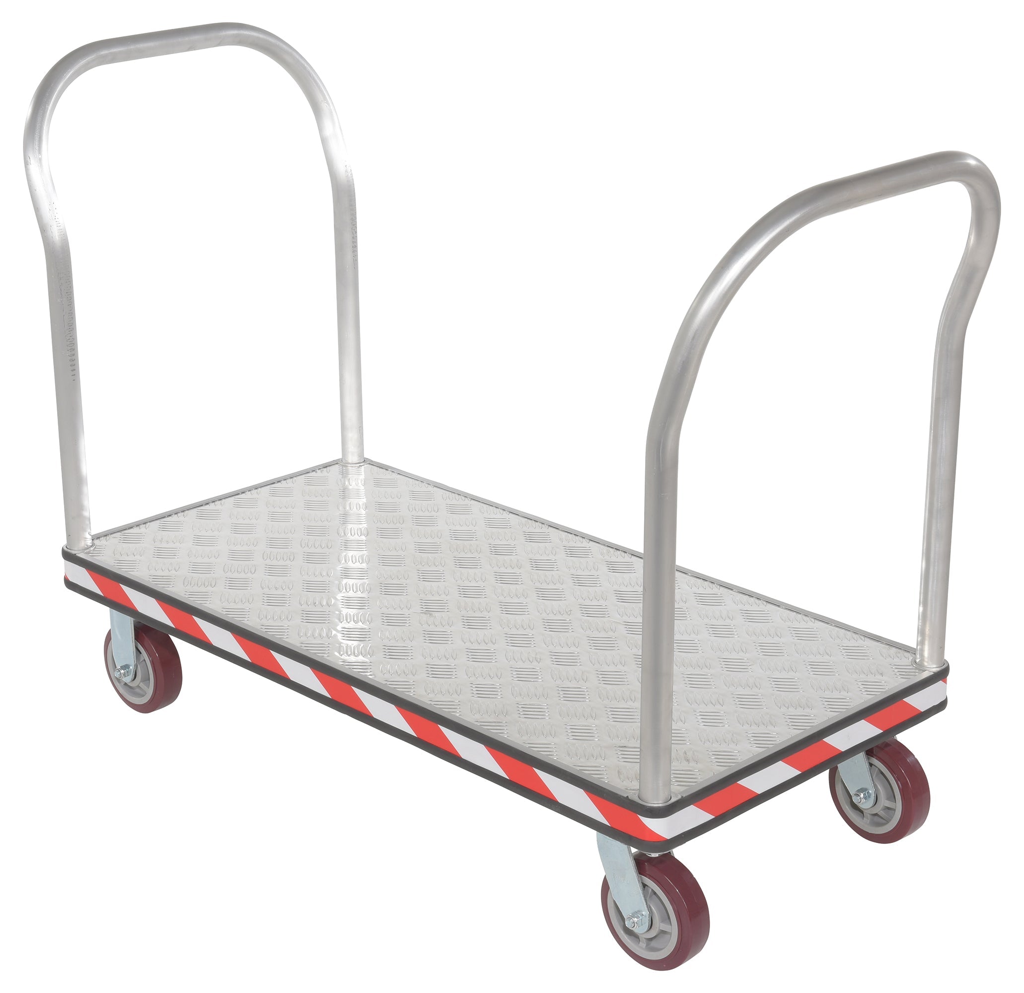 Vestil Heavy Duty Aluminum Treadplate Platform Trucks