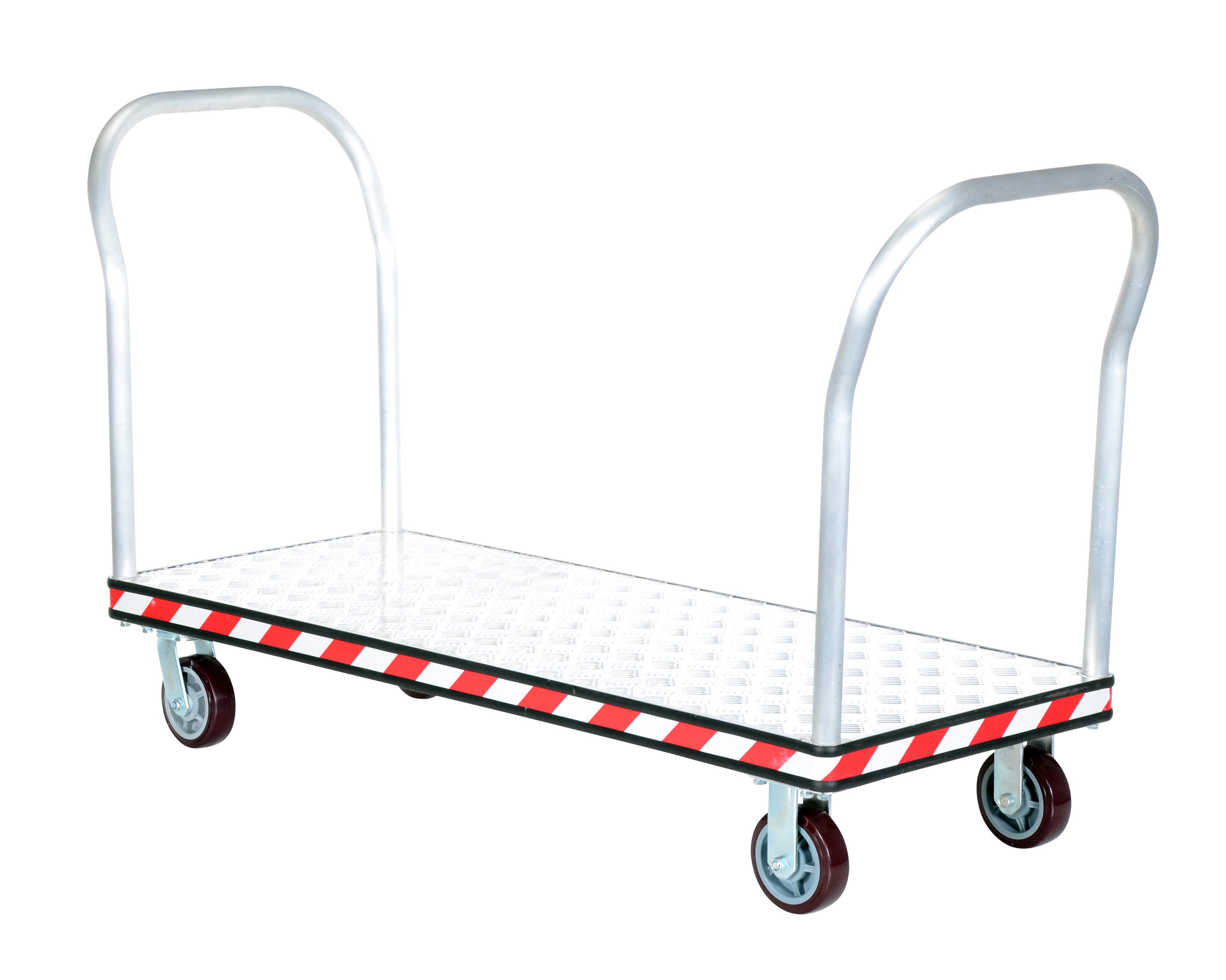 Vestil Heavy Duty Aluminum Treadplate Platform Trucks