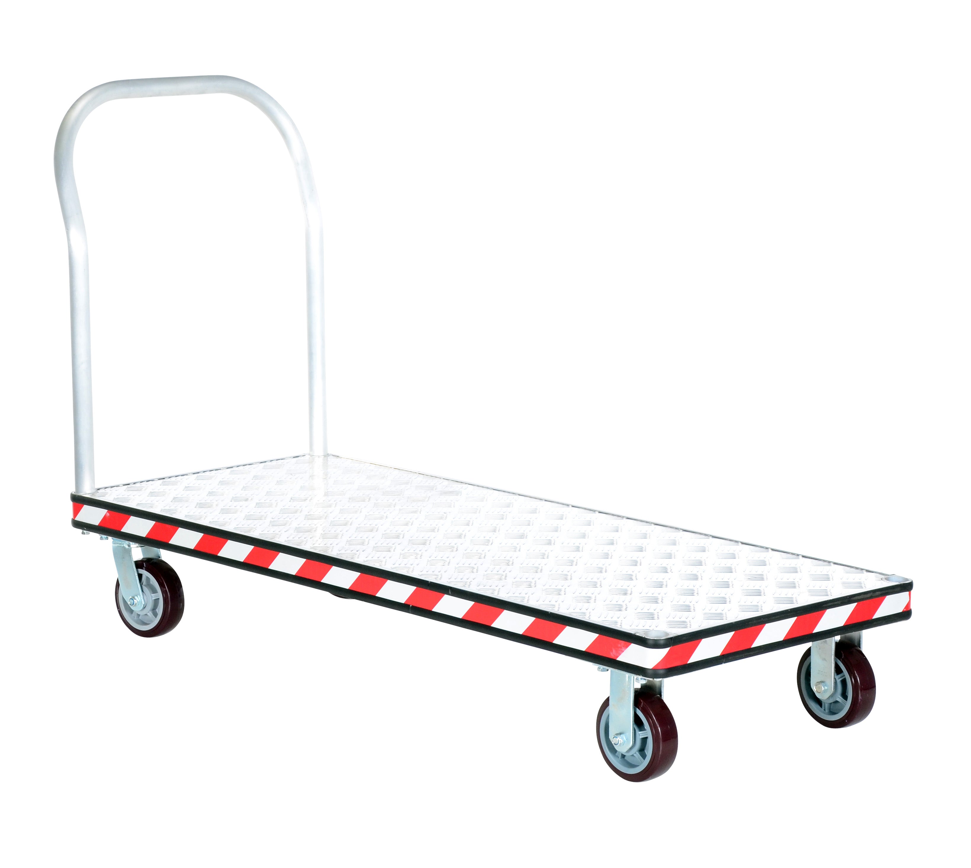 Vestil Heavy Duty Aluminum Treadplate Platform Trucks