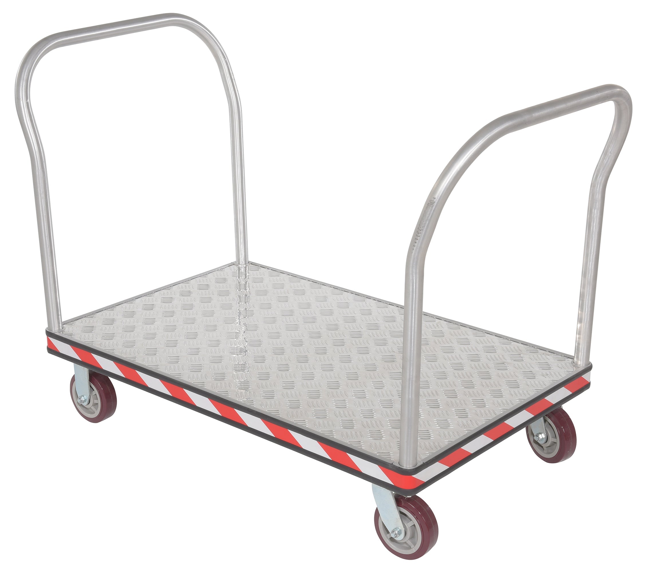 Vestil Heavy Duty Aluminum Treadplate Platform Trucks