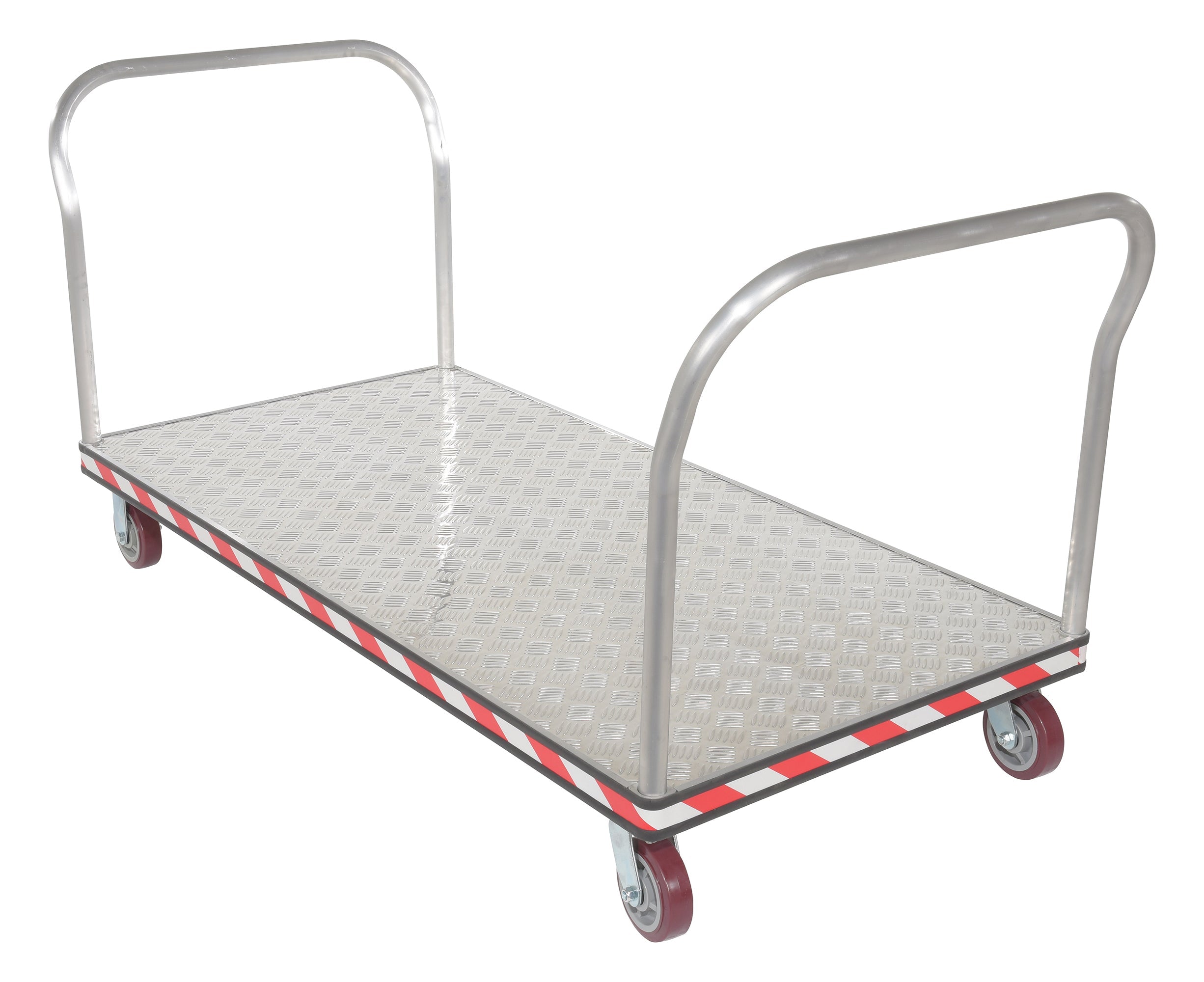 Vestil Heavy Duty Aluminum Treadplate Platform Trucks