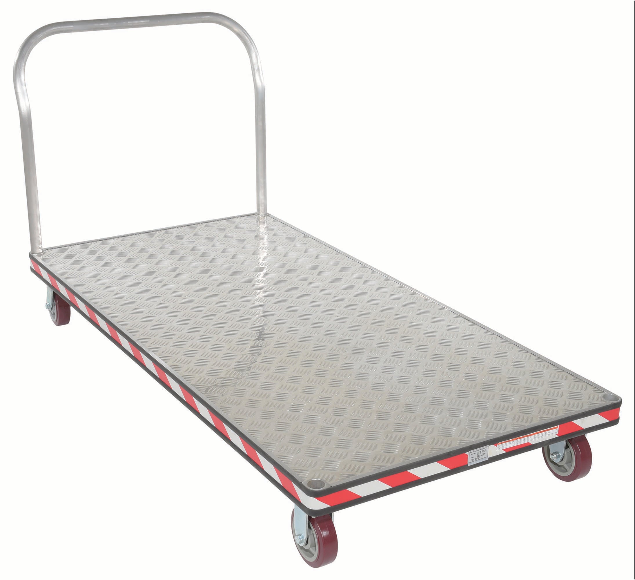 Vestil Heavy Duty Aluminum Treadplate Platform Trucks