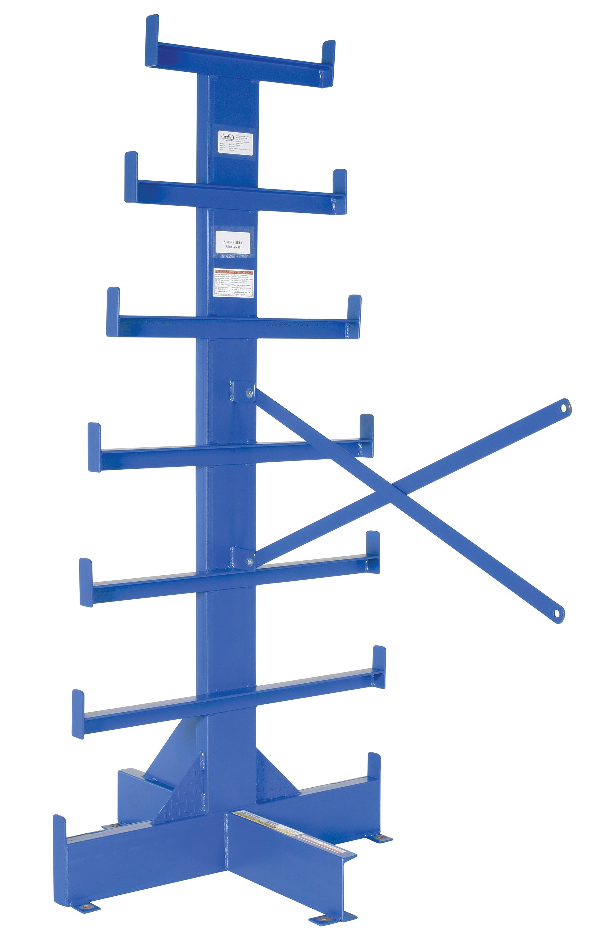 Vestil Single/Dual Sided Bar Stock Trees