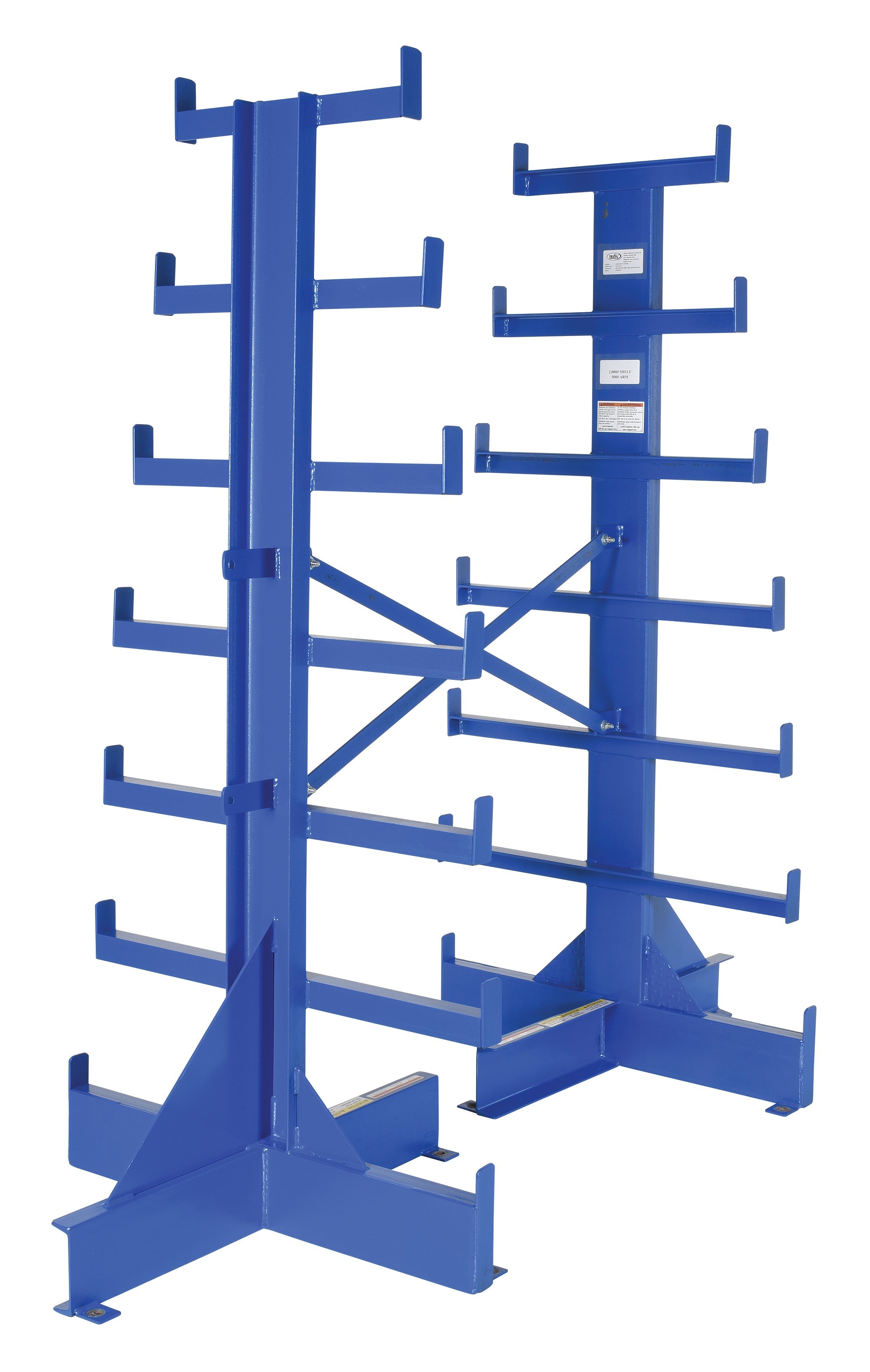 Vestil Single/Dual Sided Bar Stock Trees