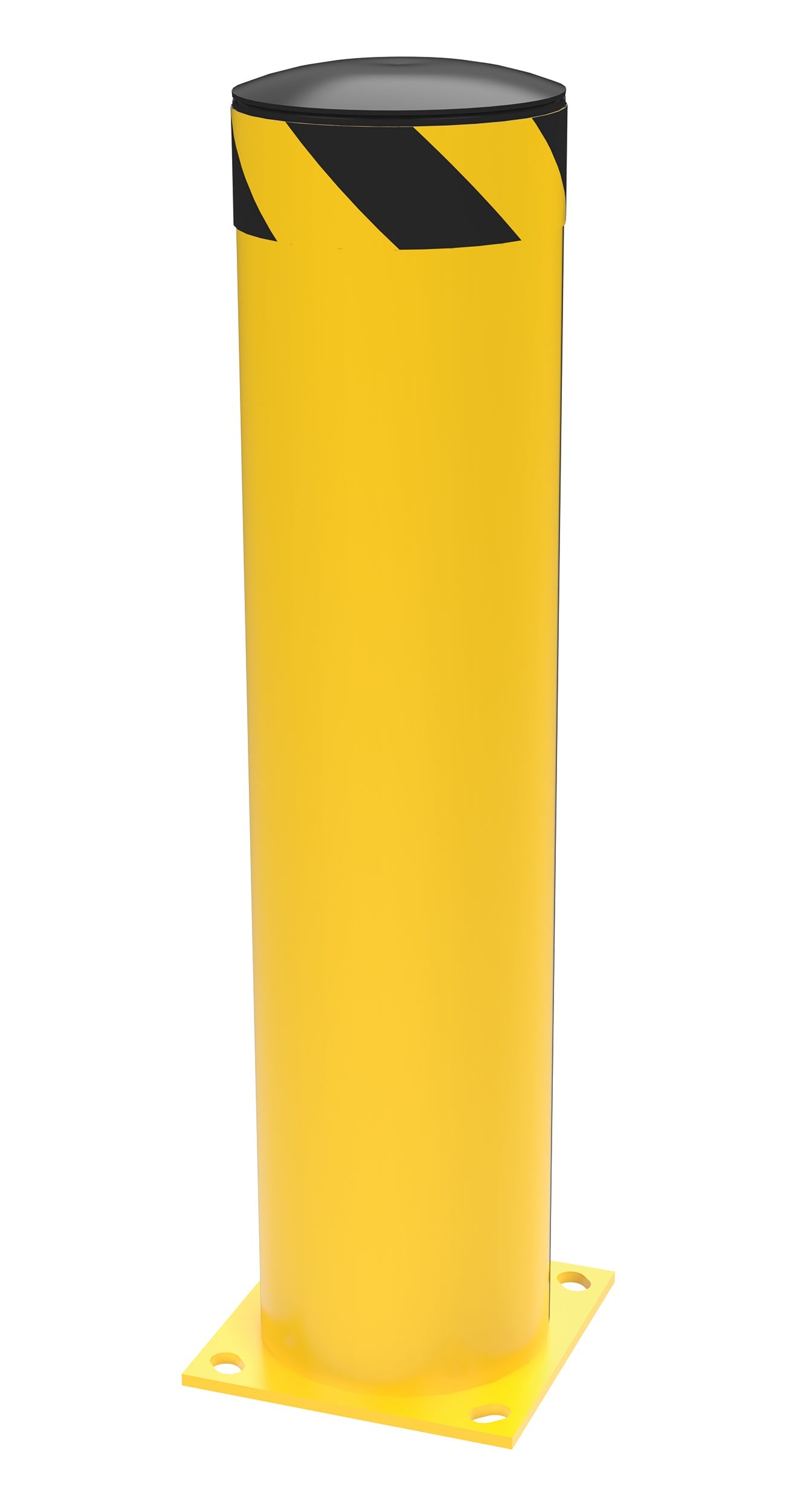 Vestil Steel Pipe Safety Bollards (24-36 In.)