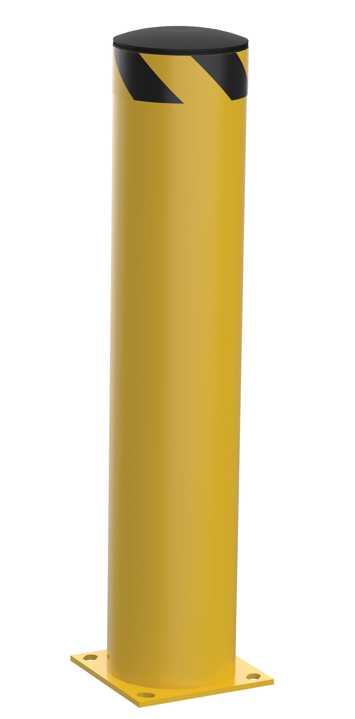 Vestil Steel Pipe Safety Bollards (42-48 In.)