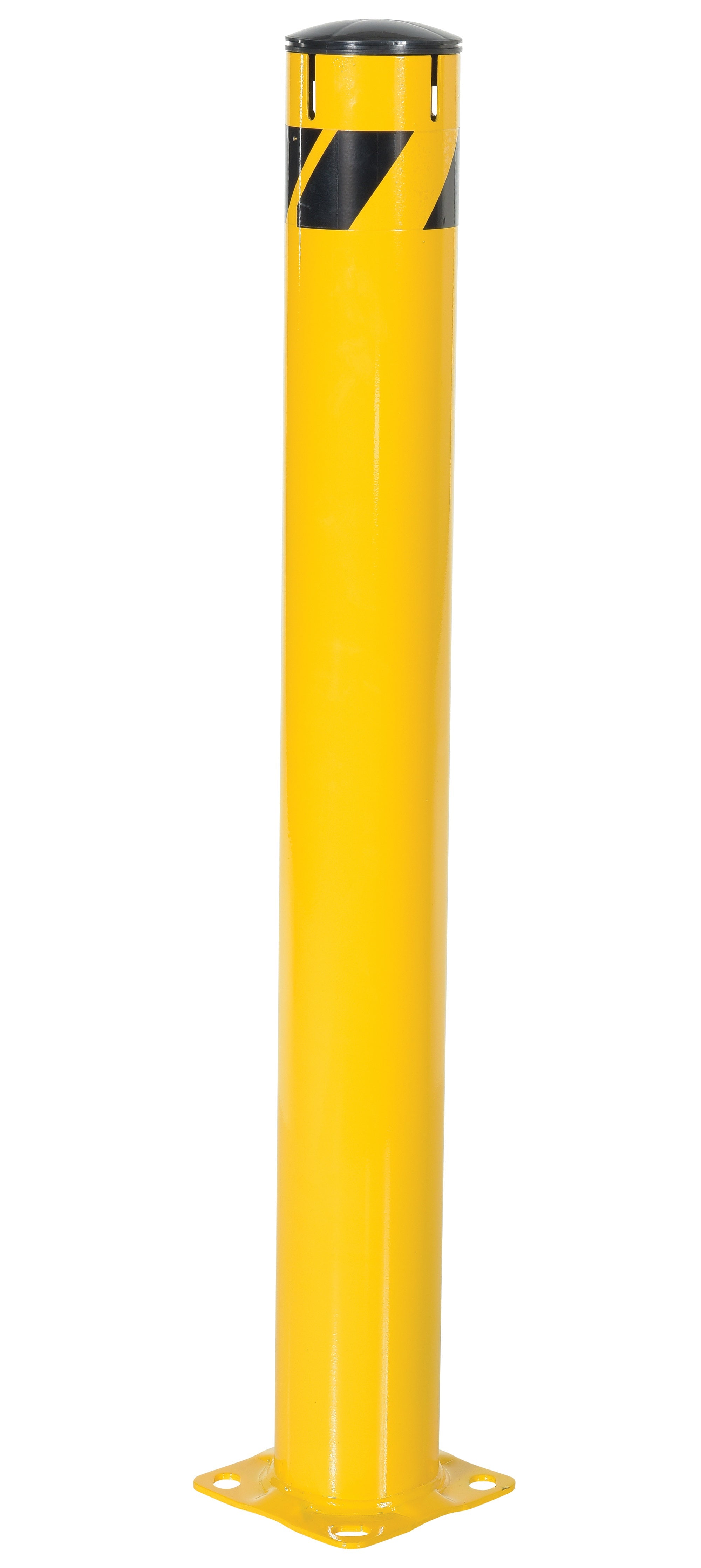 Vestil Steel Pipe Bollard with Chain Slots