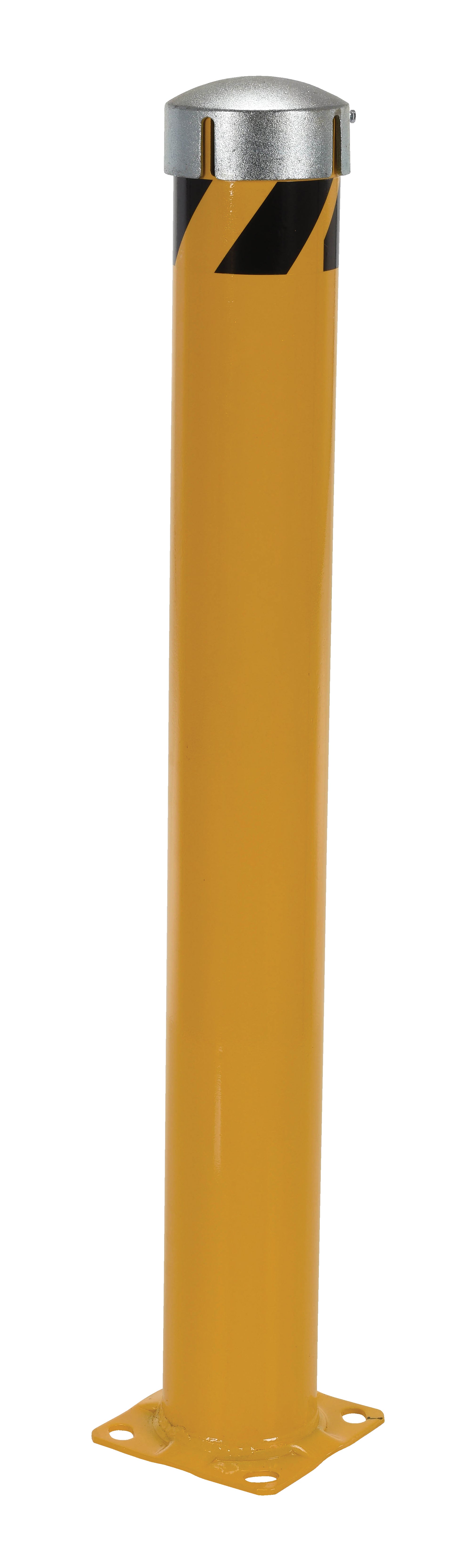 Vestil Steel Pipe Bollard with Chain Slots