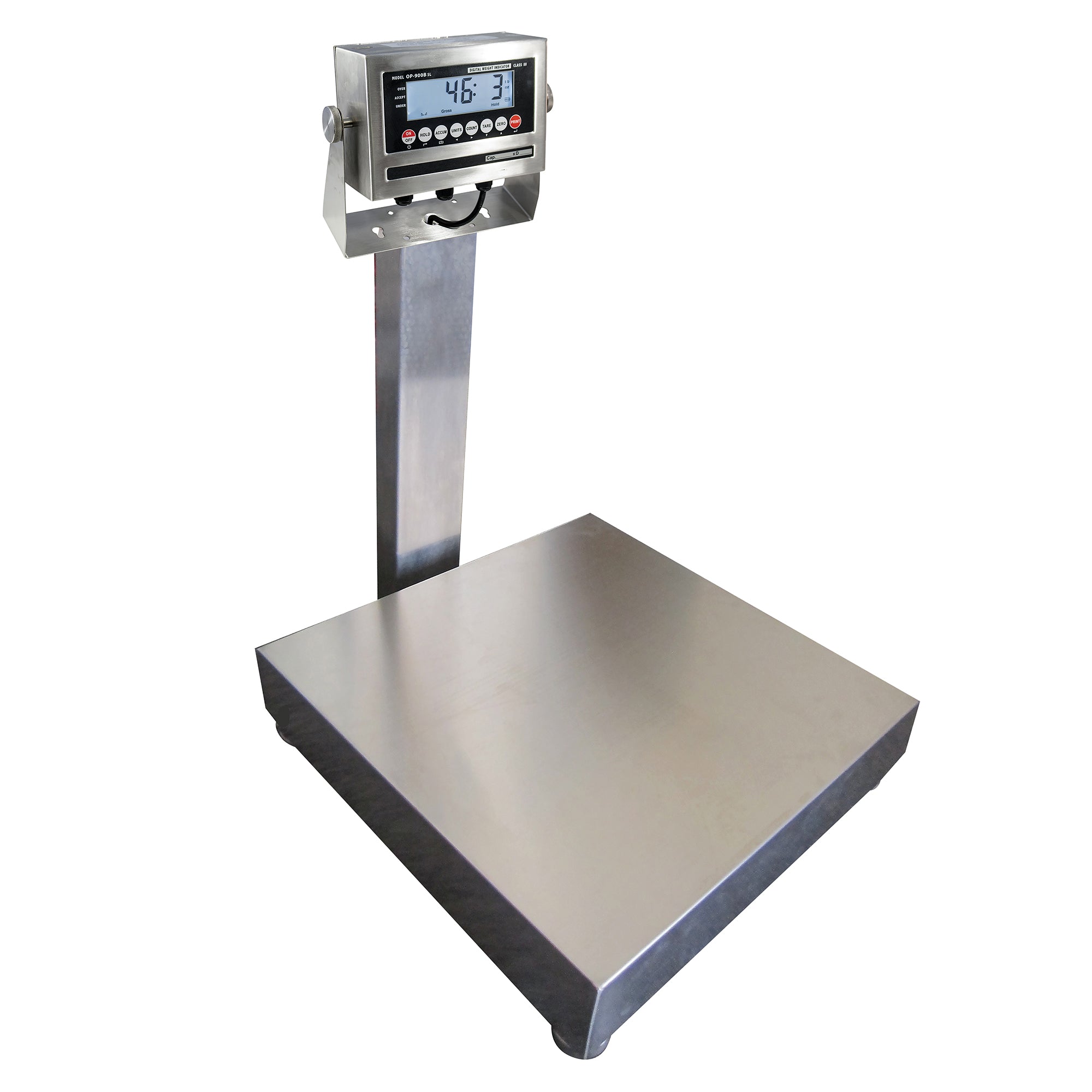 Vestil Stainless Steel Bench Scales - Legal for Trade