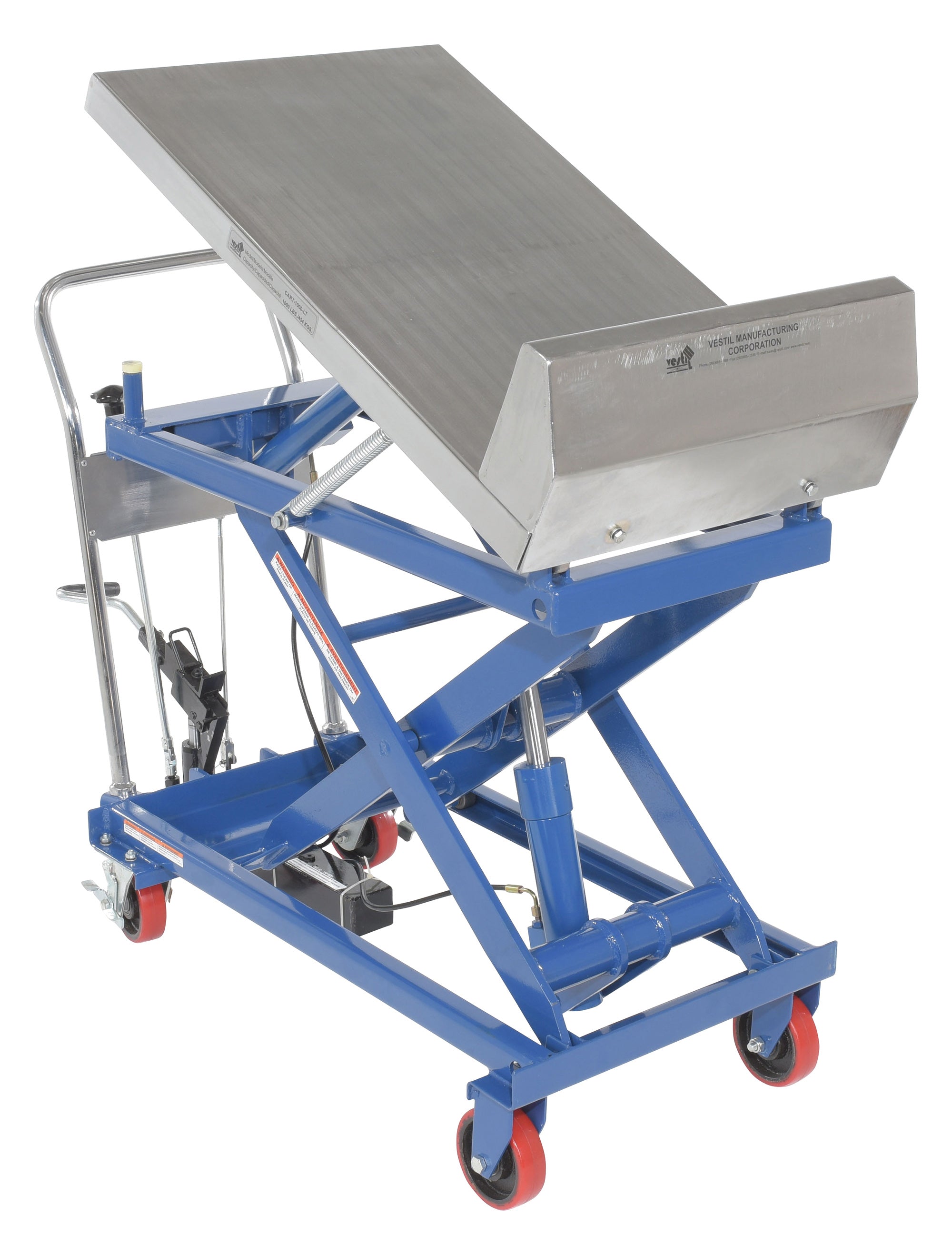 Vestil  Lift & Tilt Carts with Sequence Select