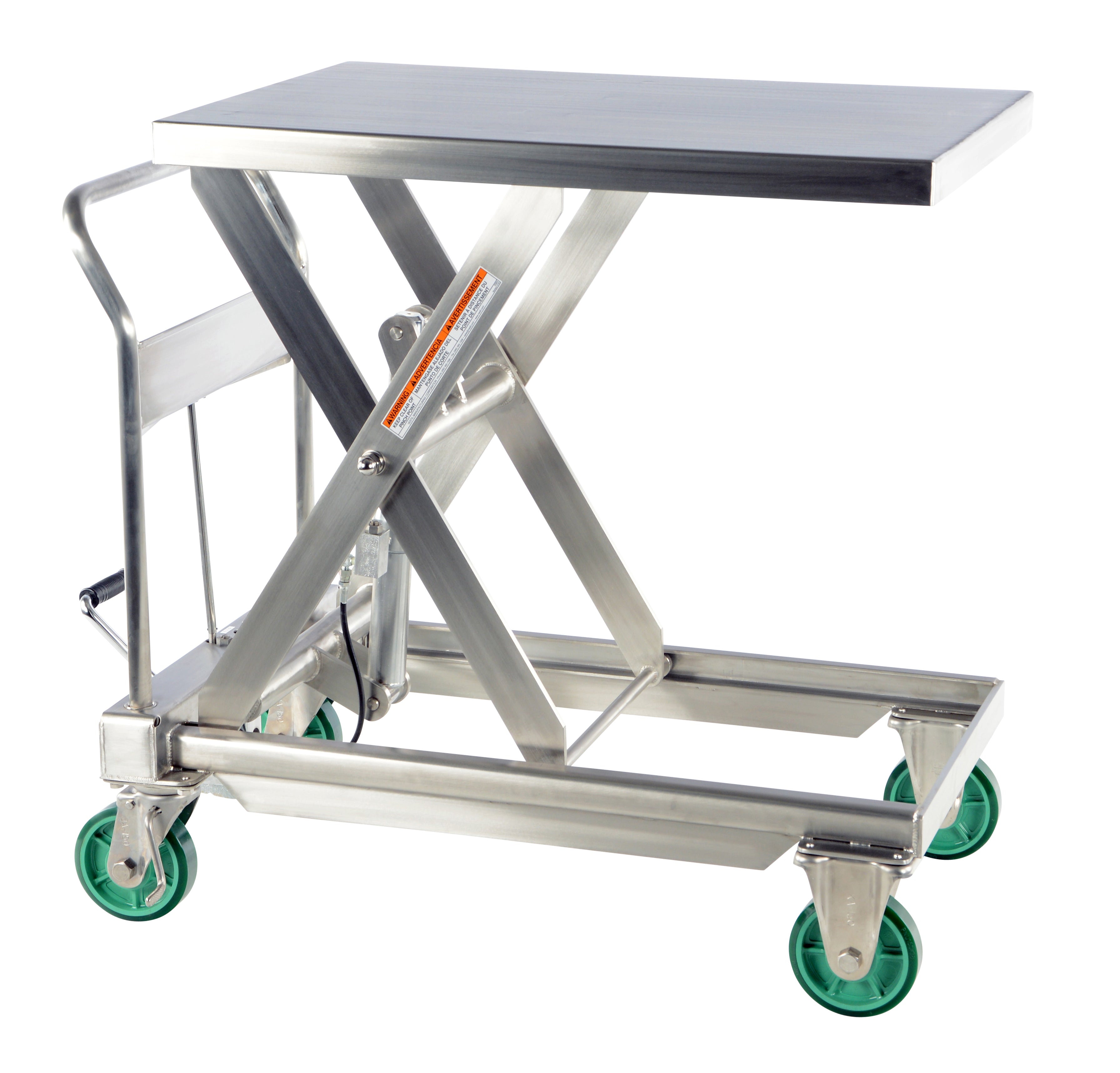 Vestil Stainless Steel Scissor Carts