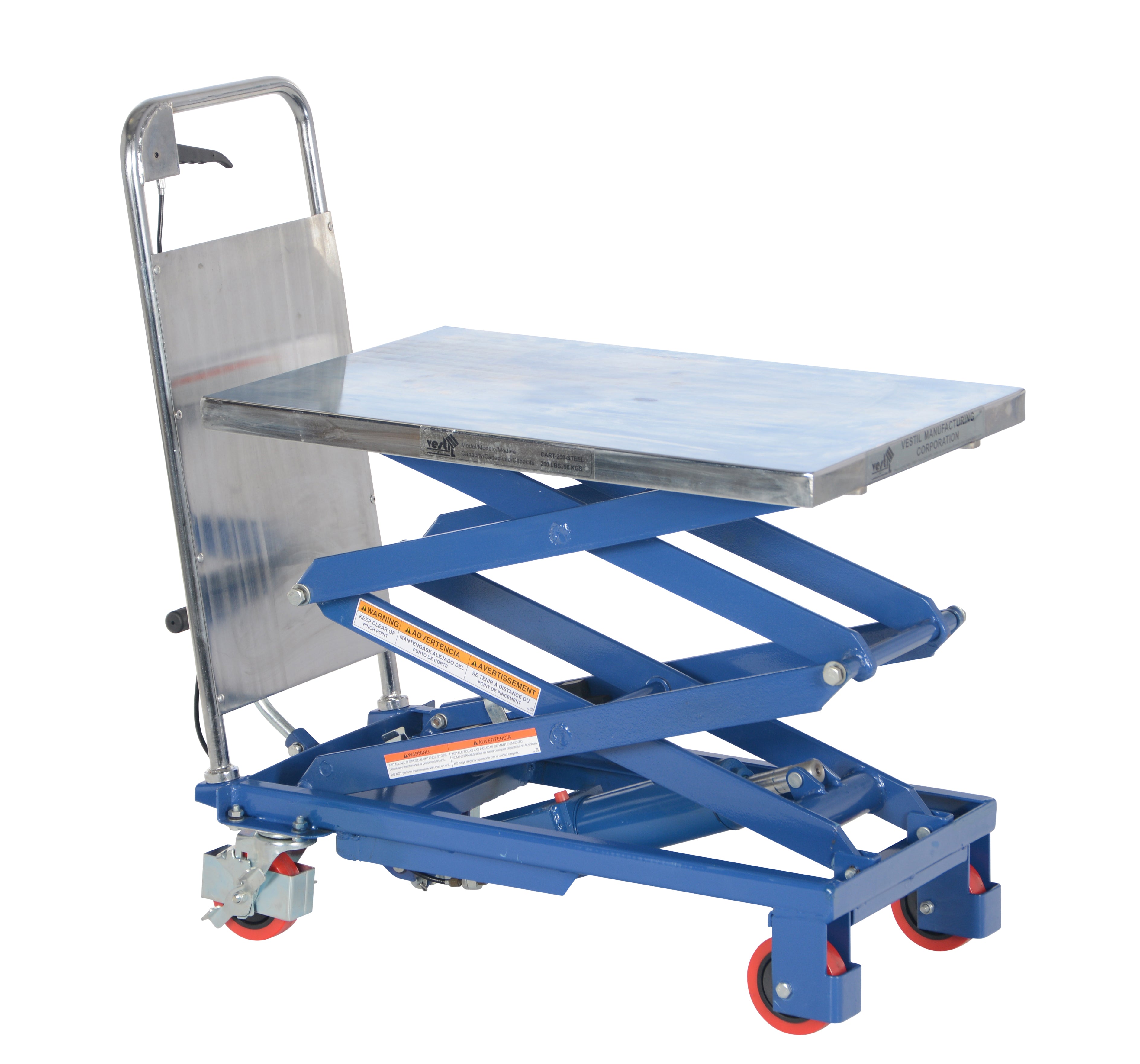 Vestil Hydraulic Elevating Carts