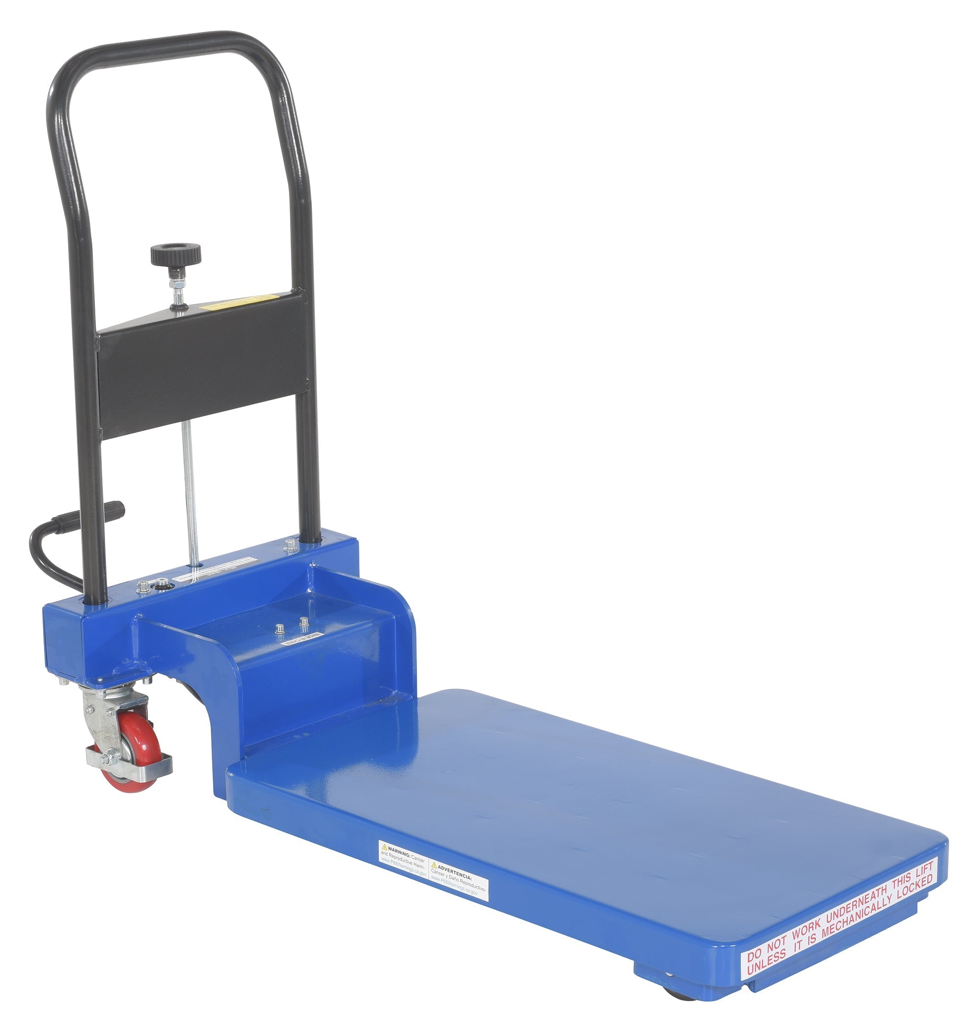 Vestil Low Profile Scissor Cart w/ Auto-Shift