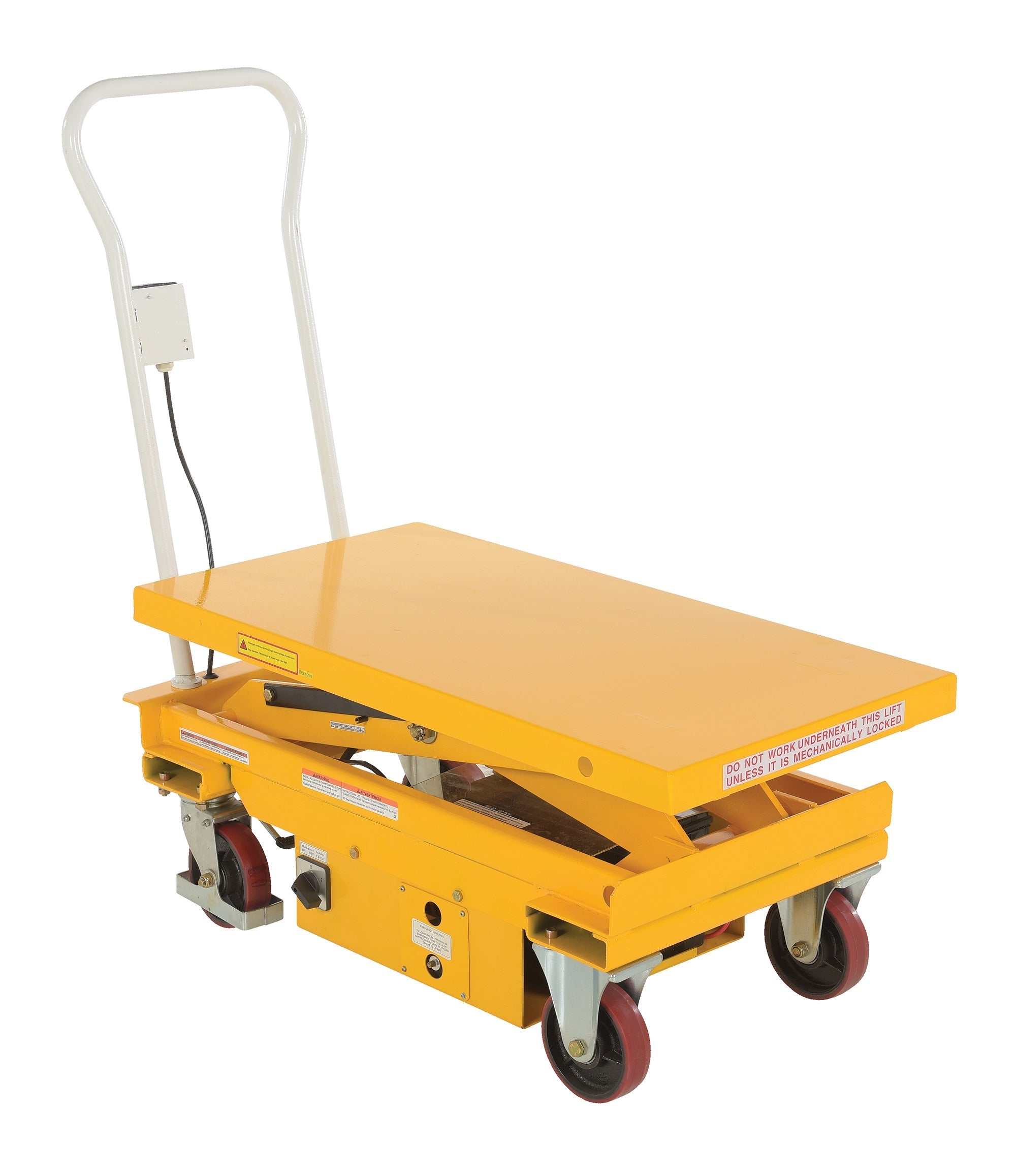 Vestil DC Powered Hydraulic Elevating Carts