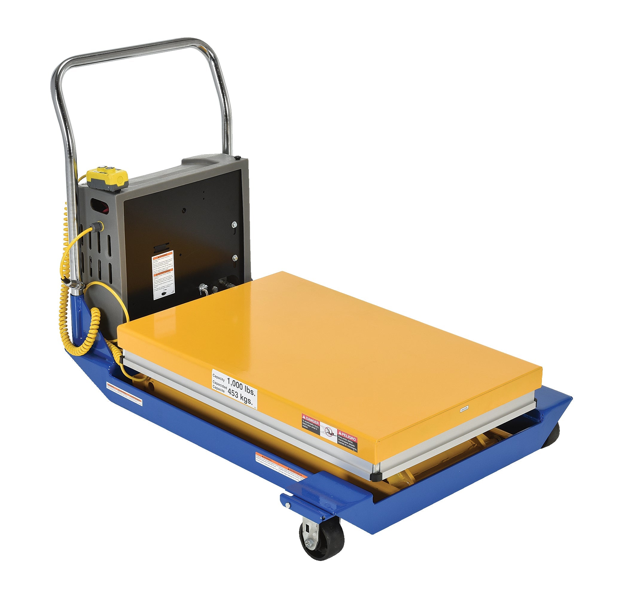 Vestil DC Powered and Manual Scissor Carts