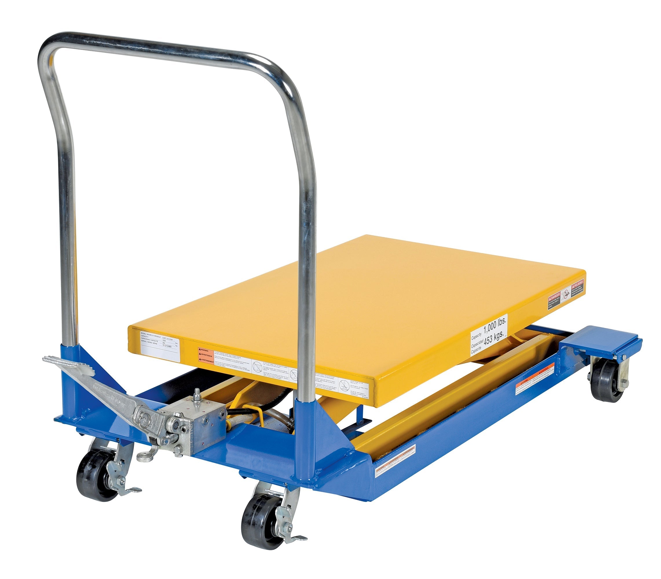 Vestil DC Powered and Manual Scissor Carts