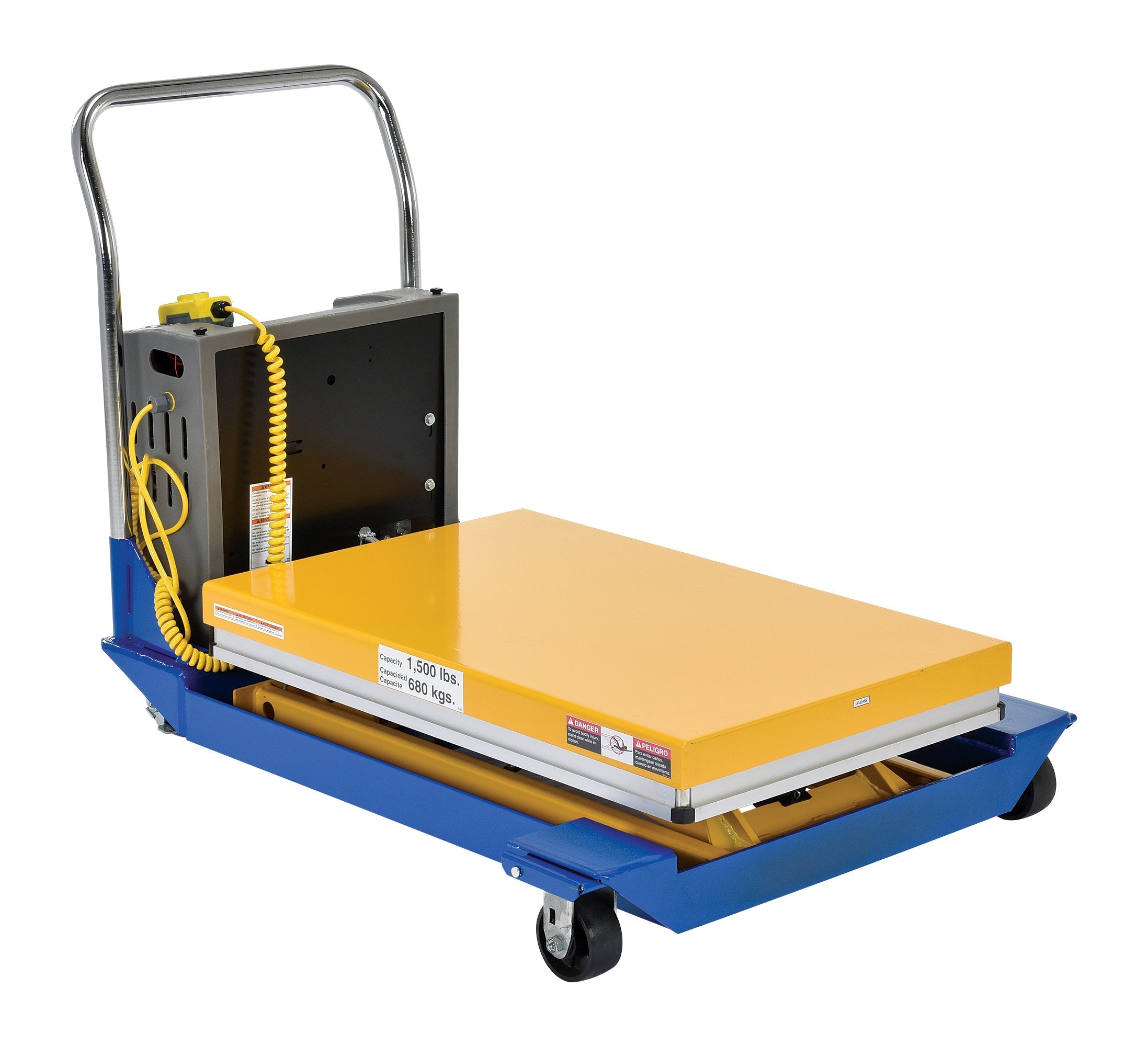 Vestil DC Powered and Manual Scissor Carts