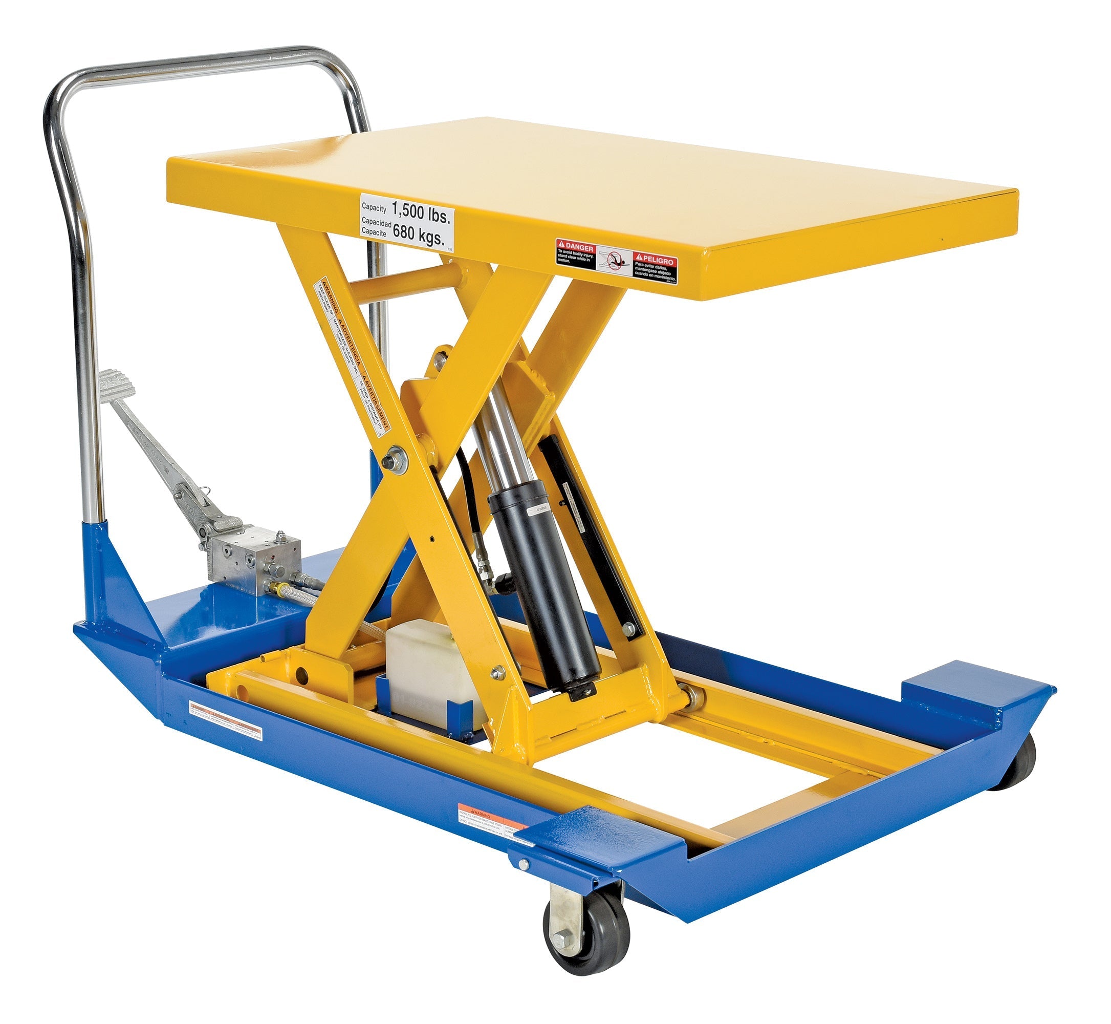 Vestil DC Powered and Manual Scissor Carts