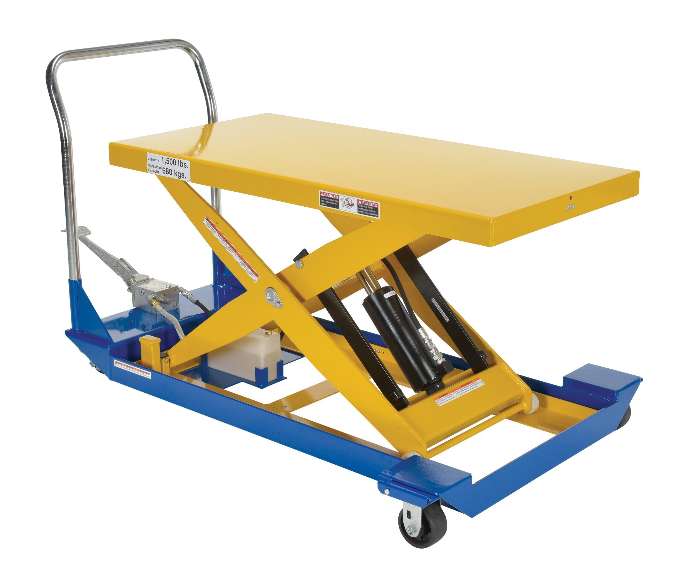 Vestil DC Powered and Manual Scissor Carts