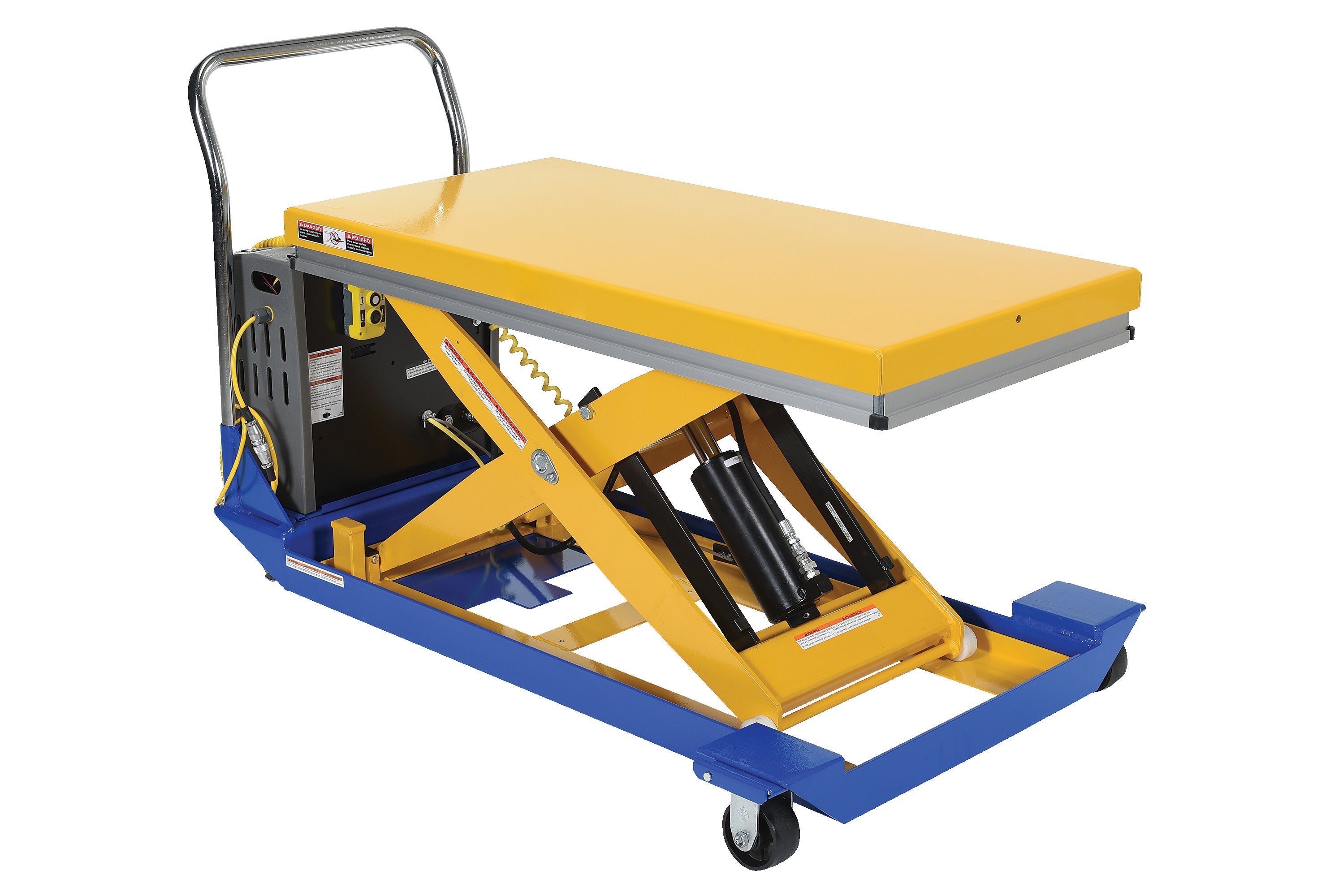 Vestil DC Powered and Manual Scissor Carts