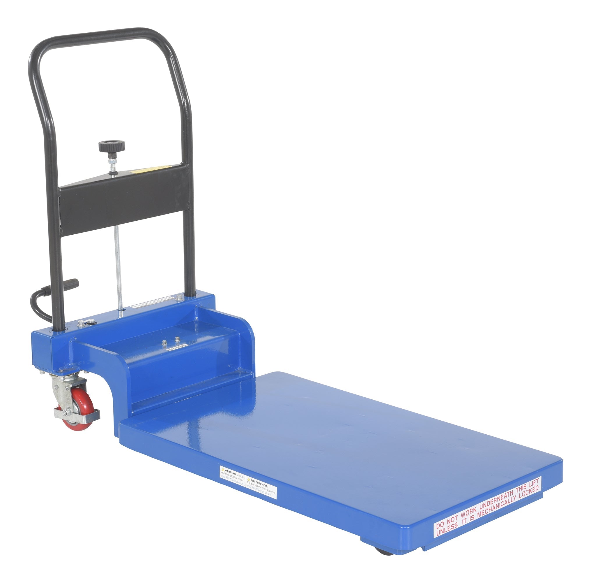 Vestil Low Profile Scissor Cart w/ Auto-Shift