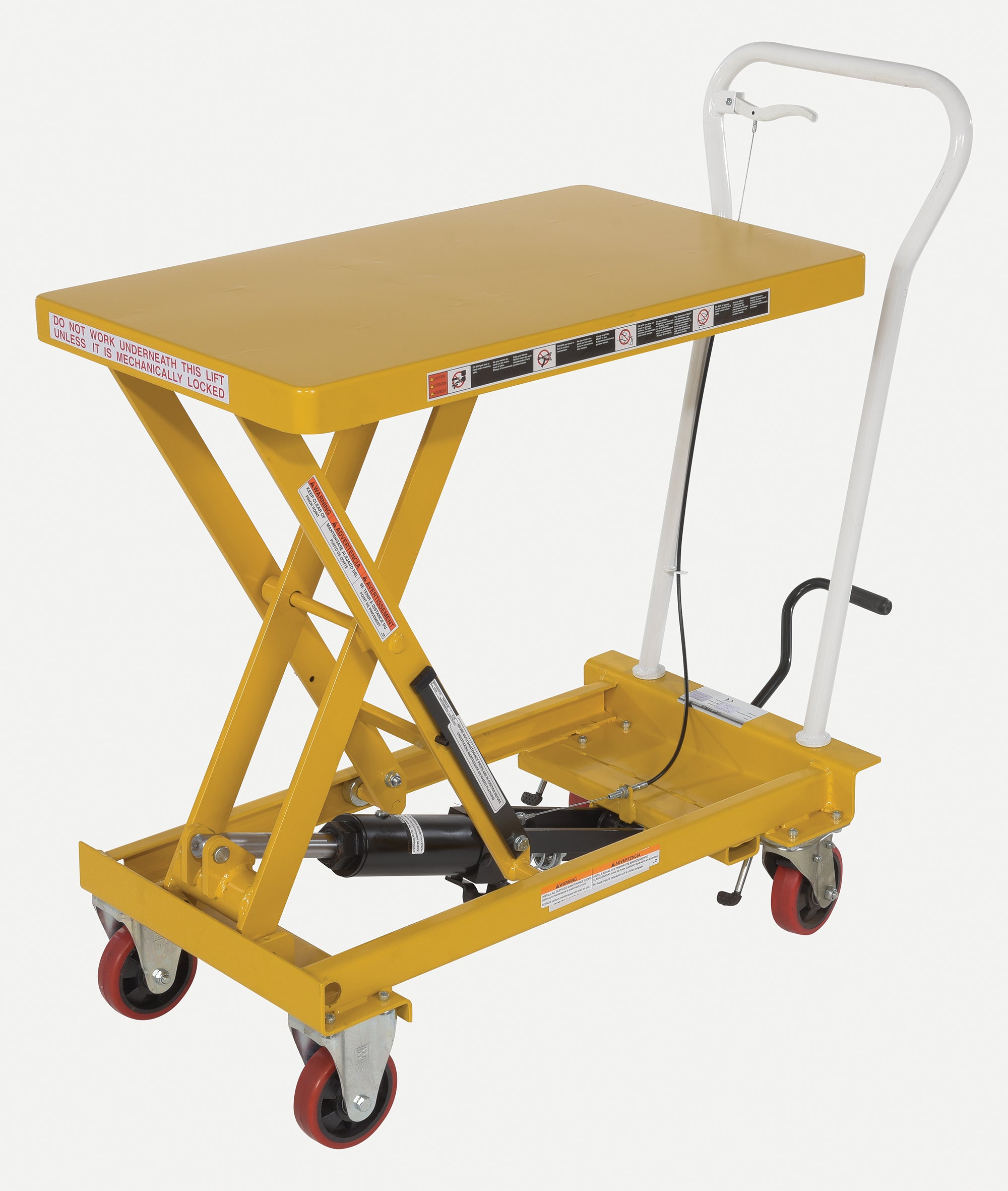 Vestil Auto-Shift Hydraulic Elevating Carts