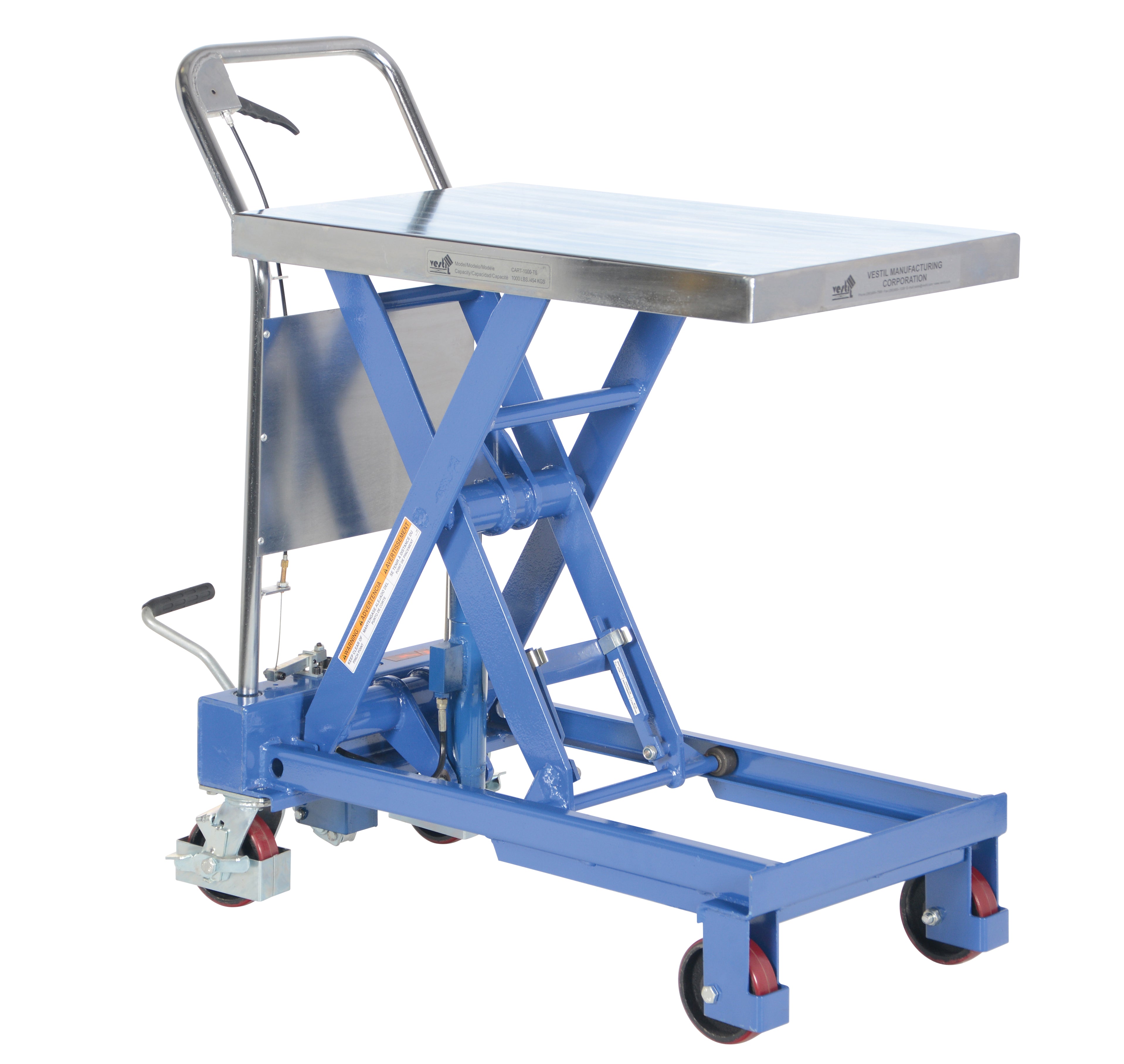 Vestil Hydraulic Elevating Carts