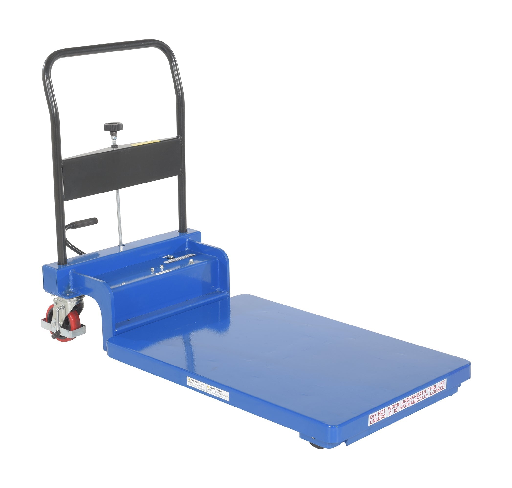 Vestil Low Profile Scissor Cart w/ Auto-Shift