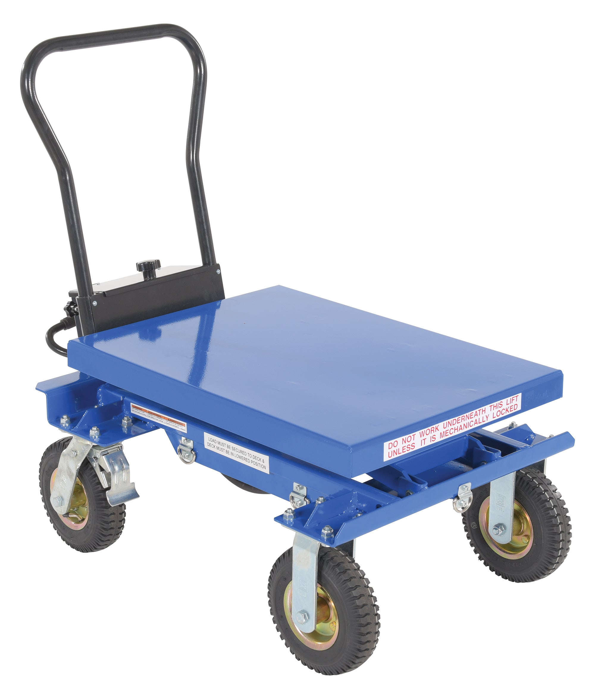 Vestil Pneumatic Tire Elevating Carts