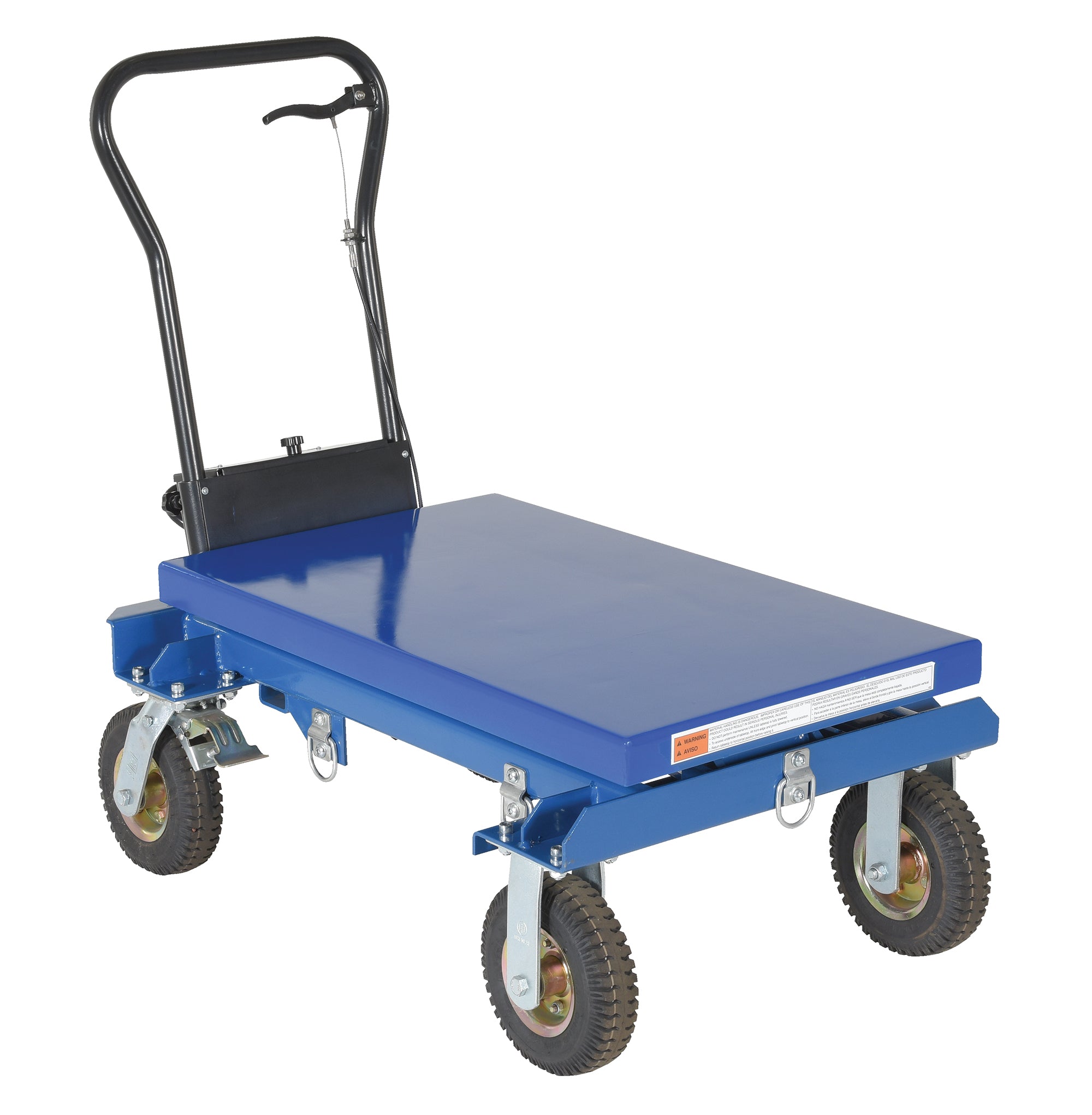 Vestil Pneumatic Tire Elevating Carts