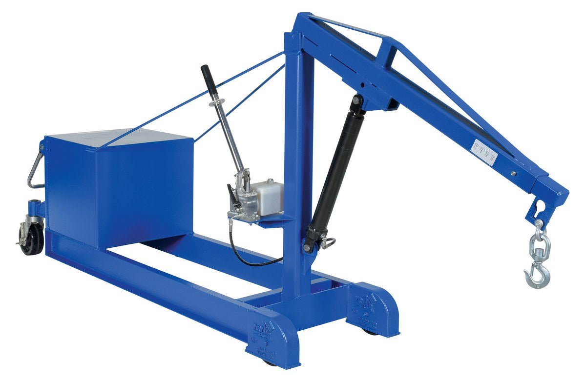 Vestil CBFC-500 Counter Balanced Floor Crane 500 lbs Vestil CBFC-500 Counter Balanced Floor Crane 500 lbs