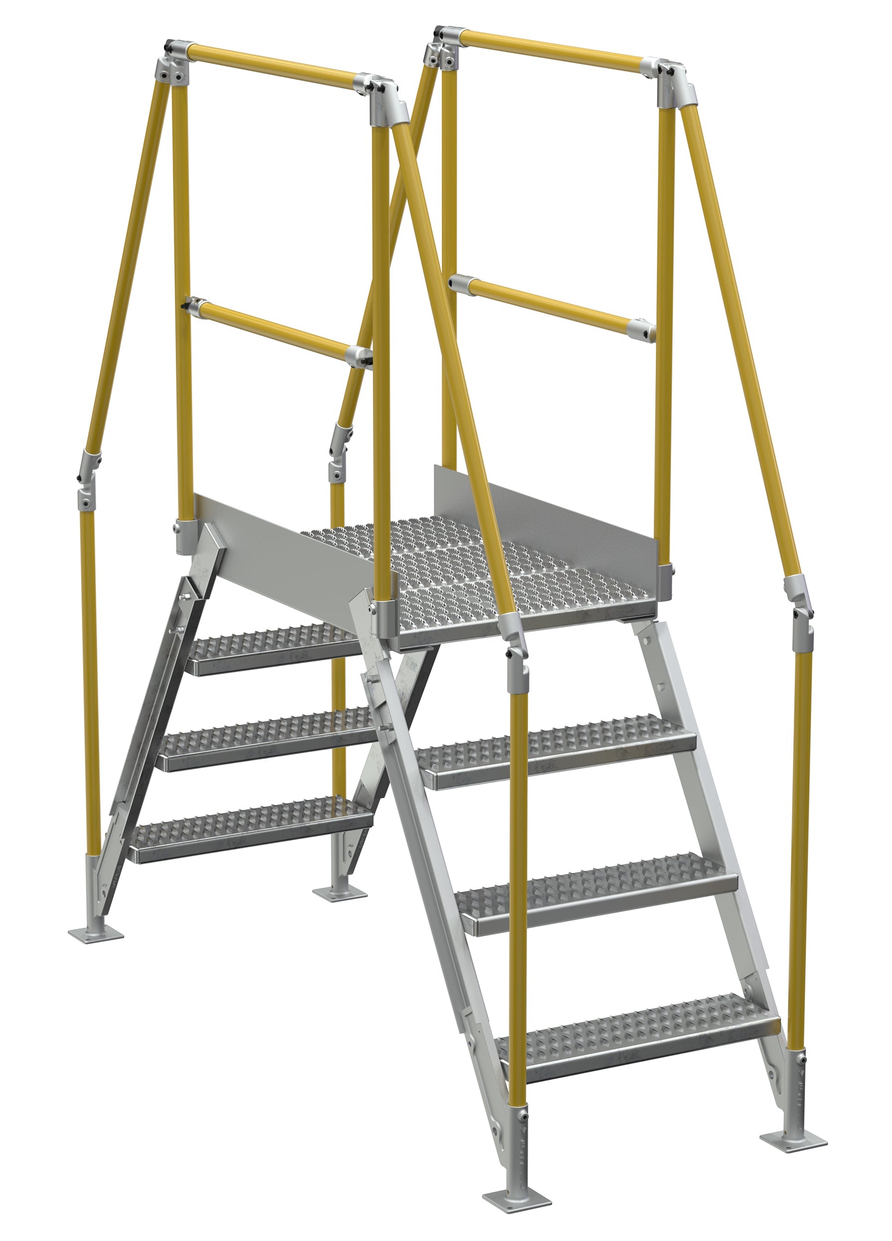 Vestil Aluminum Cross-Over Ladders