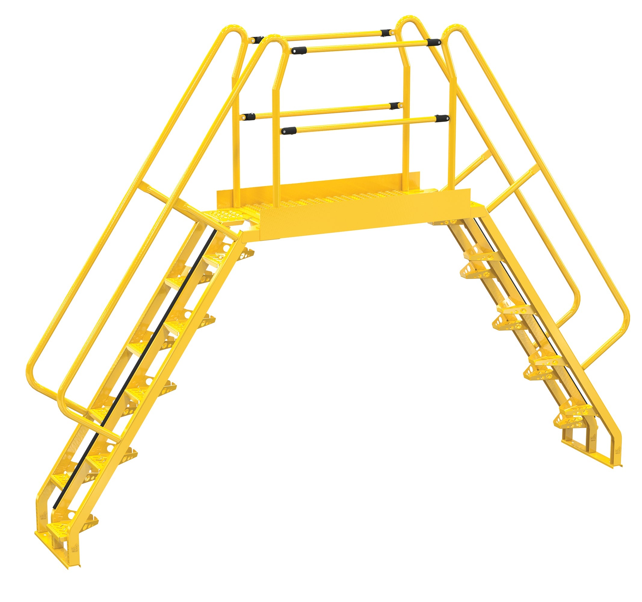 Vestil Alternating Step Cross-Over Ladders