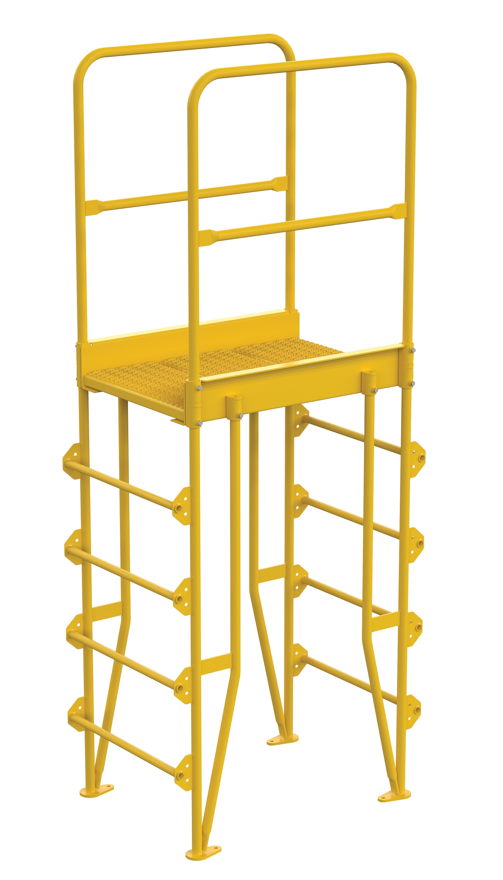 Vestil Vertical Leg Cross-Over Ladders