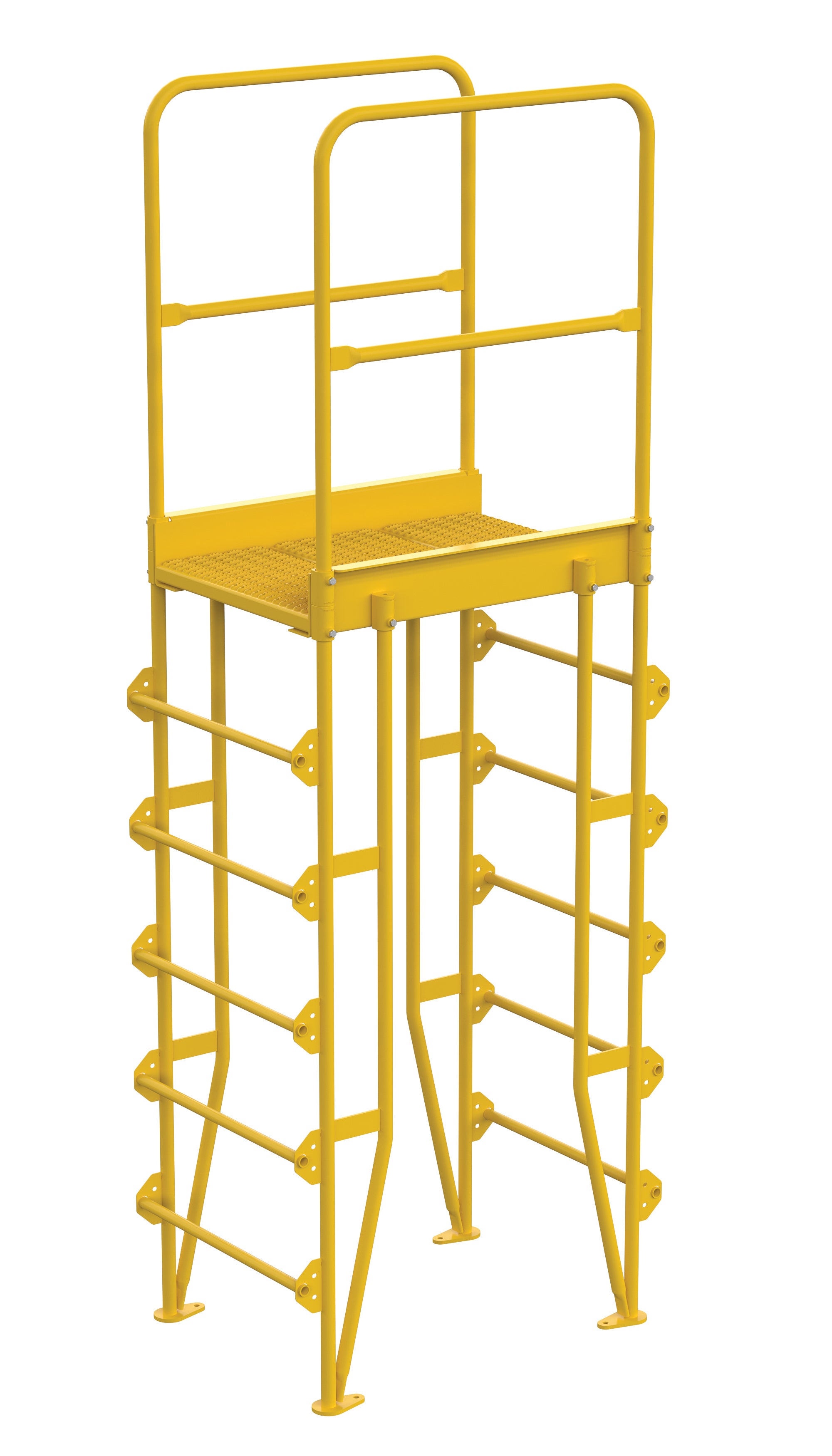 Vestil Vertical Leg Cross-Over Ladders