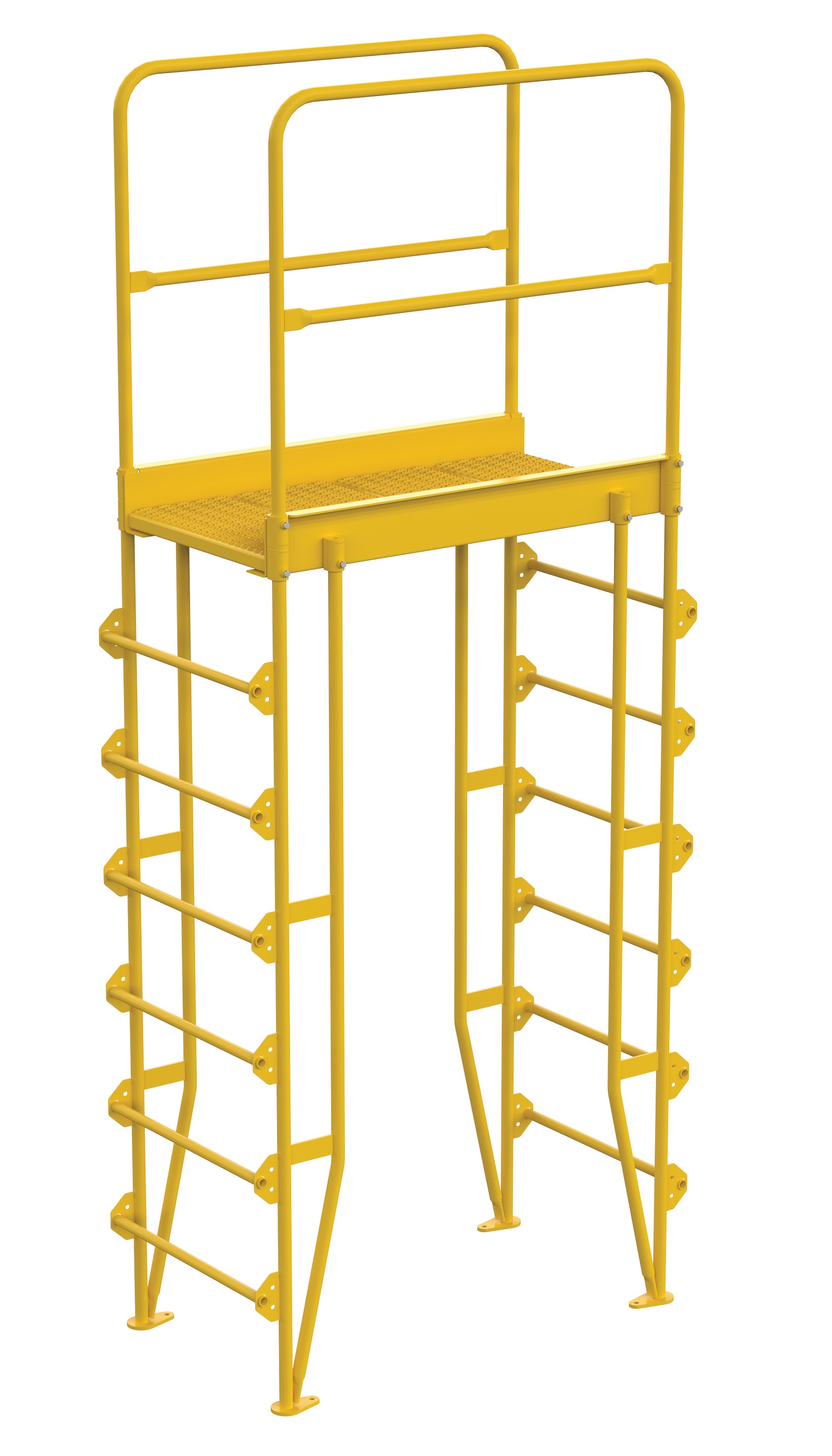 Vestil Vertical Leg Cross-Over Ladders