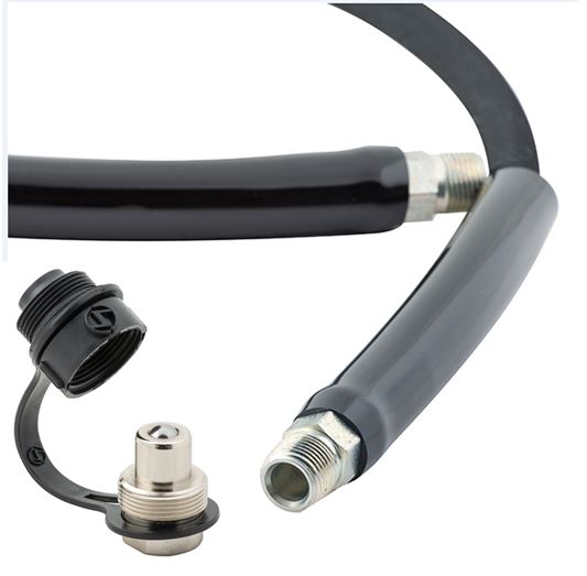 BVA Hydraulics 10,000 PSI  Rubber Hydraulic Hoses
