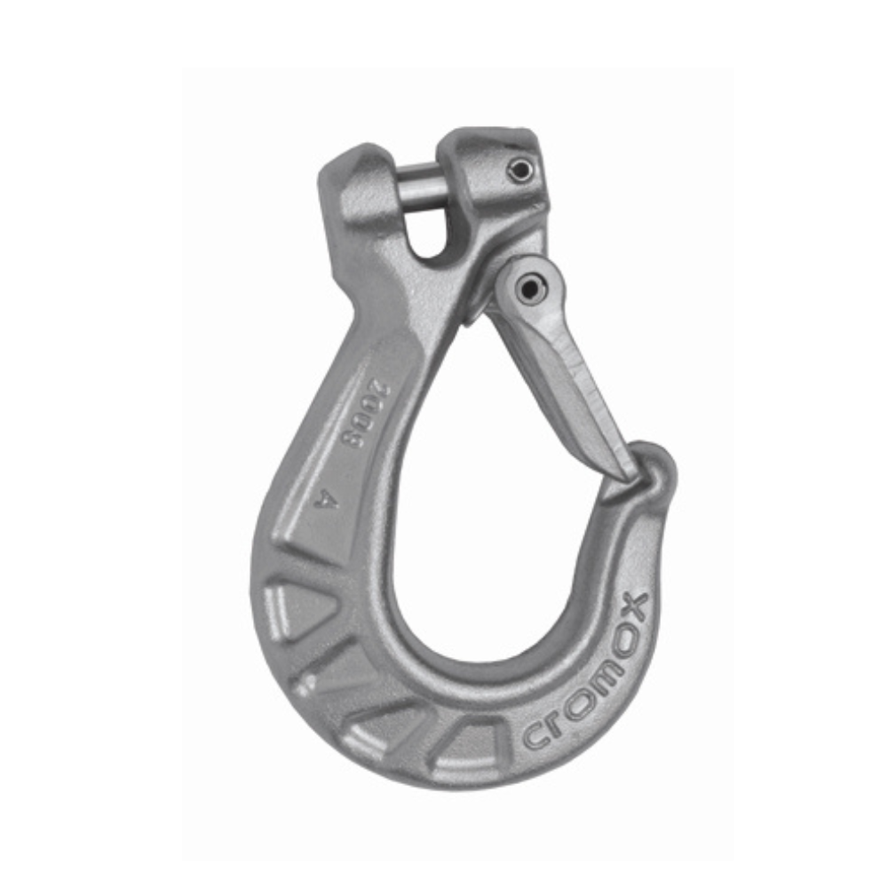 Cromox Grade 60 Stainless Steel Clevis Sling Hook w/ Latch