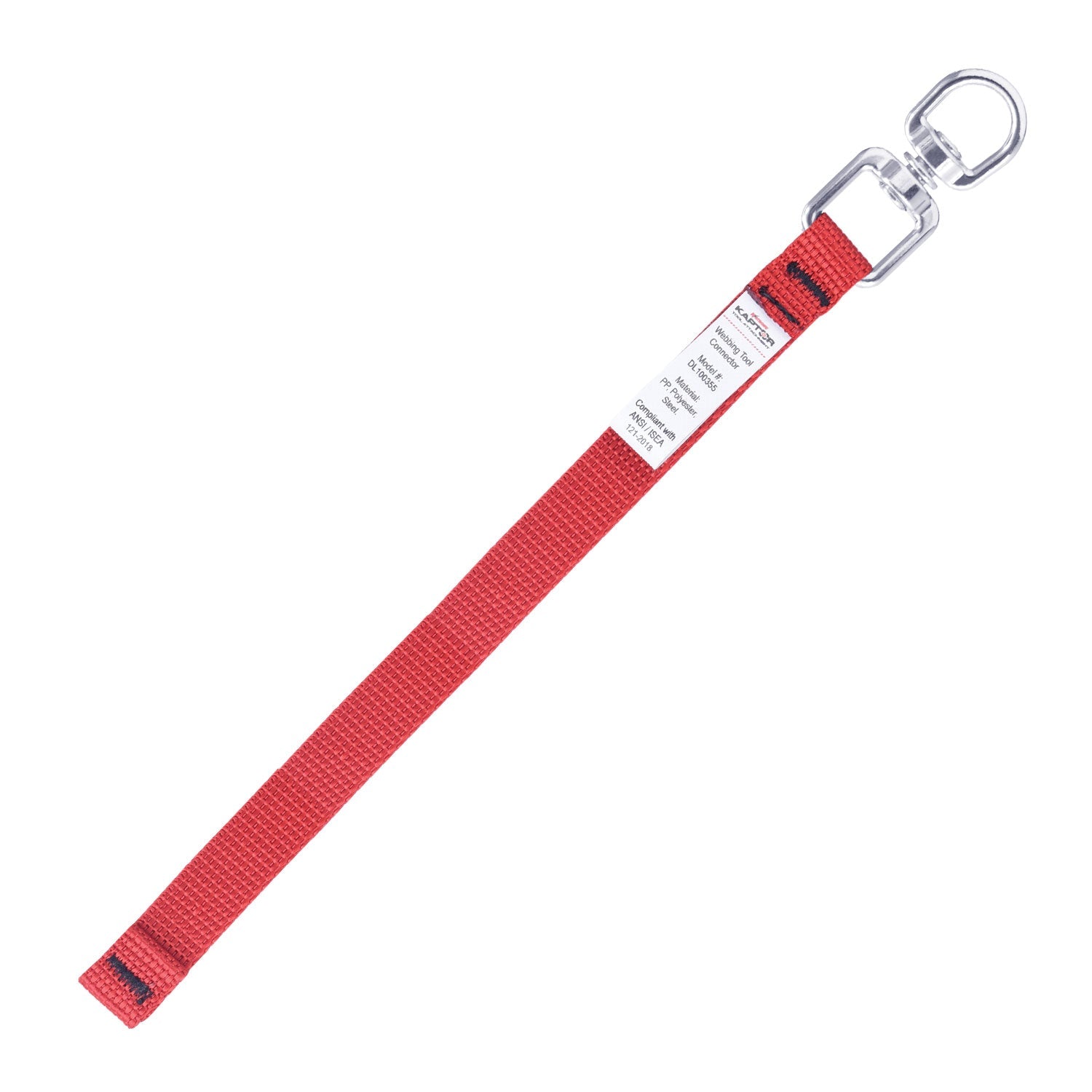 KStrong® Kaptor™ Web Tool Tails with Swivel, 3 lbs. 6-pack (ANSI)