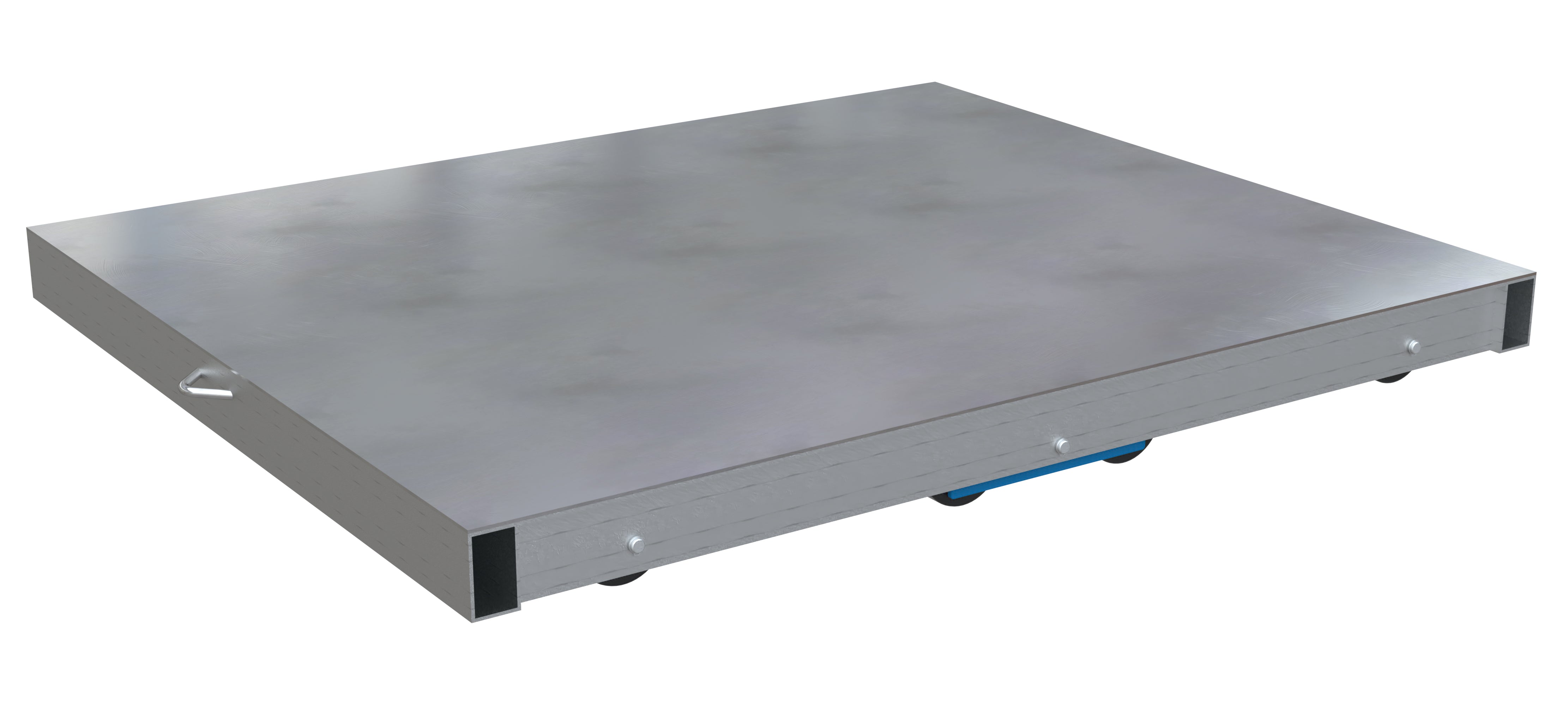 Vestil Solid Top Aluminum Pallet Dollies