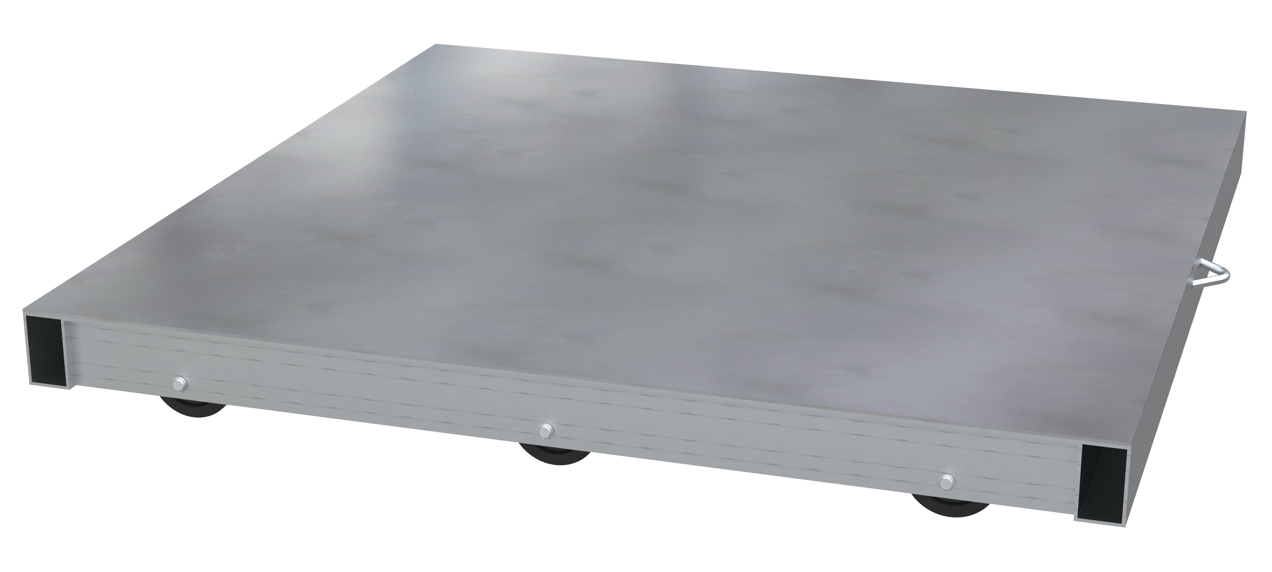 Vestil Solid Top Aluminum Pallet Dollies