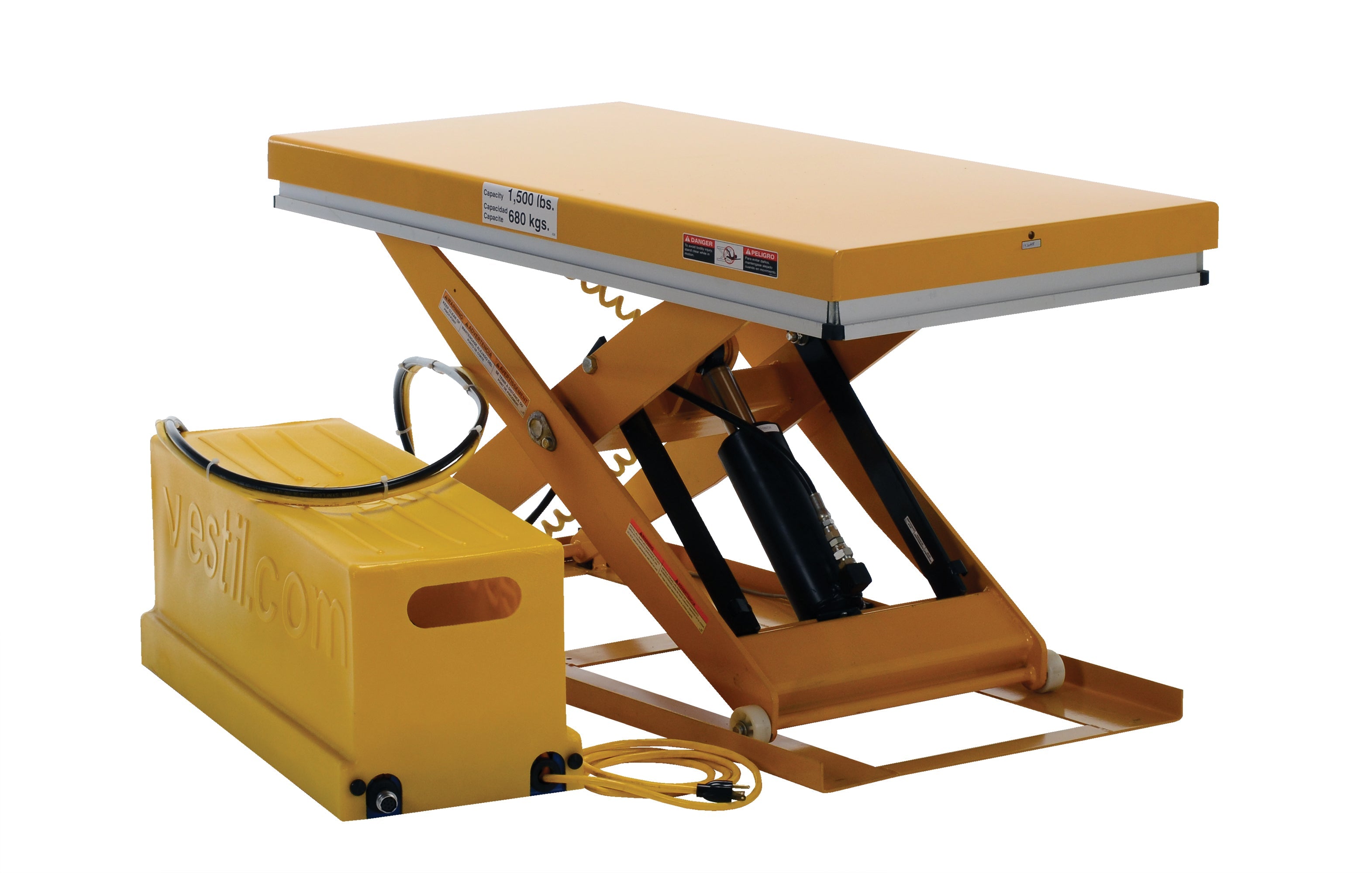 Vestil Work Station Electric Hydraulic Scissor Tables