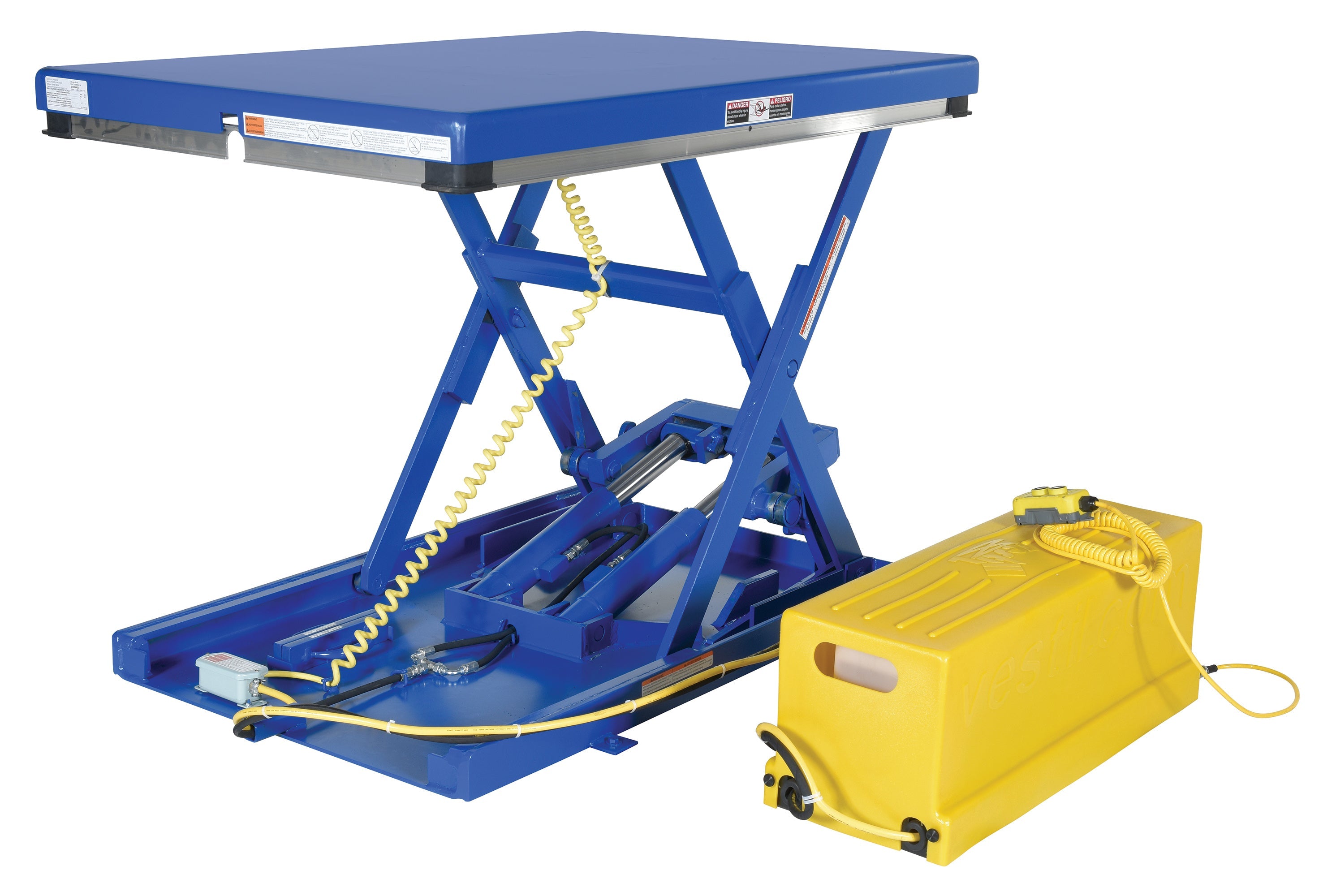 Vestil Low Profile Electric/Hydraulic Scissor Lift Tables