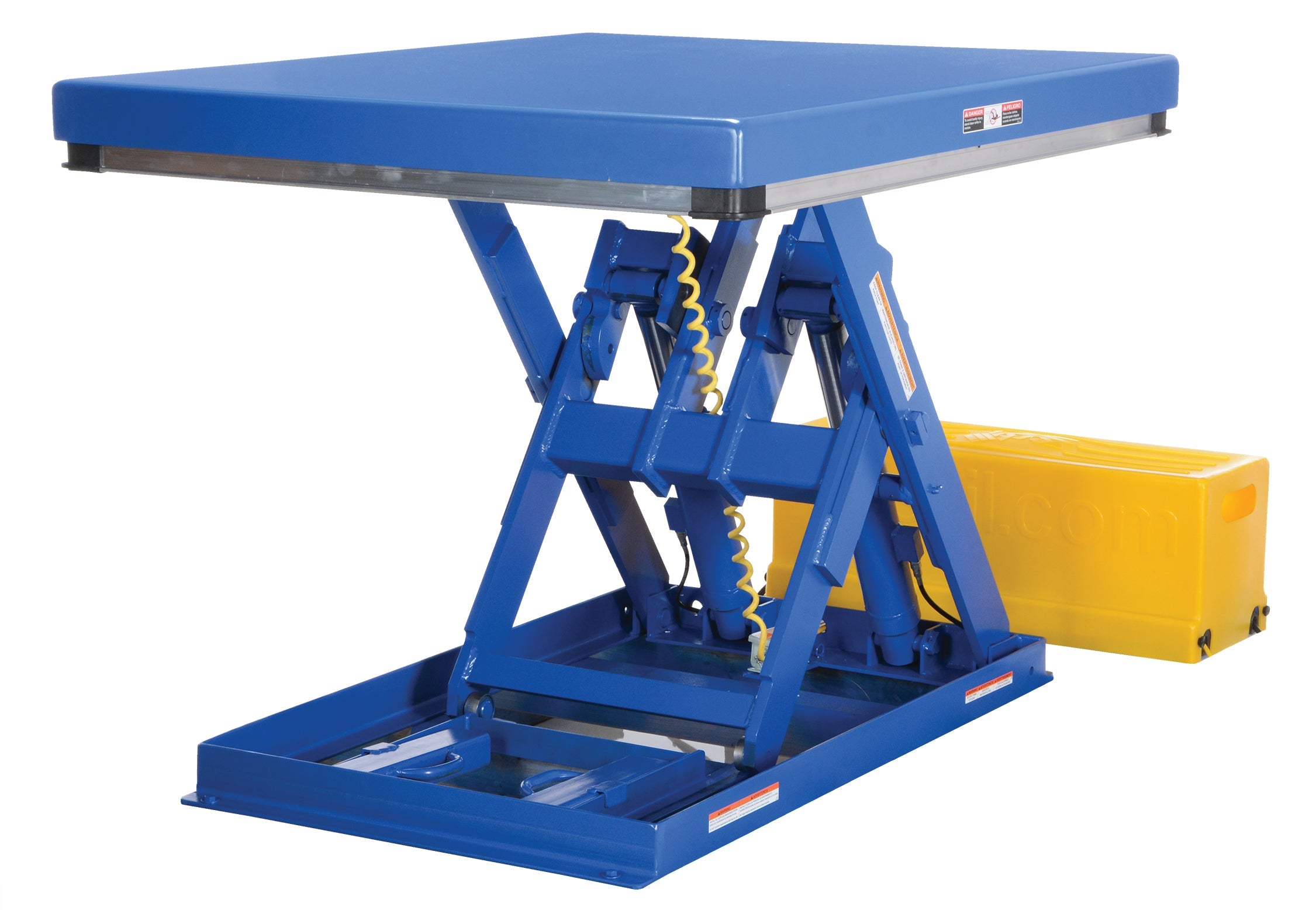 Vestil Low Profile Electric/Hydraulic Scissor Lift Tables