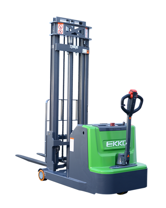 EKKO EK10S-118LI 2200lbs Counterbalanced Stacker 118" Lift