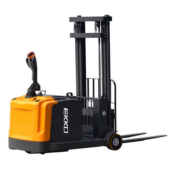 EKKO EK14-130 3300lbs Counterbalanced Stacker 130" Lift