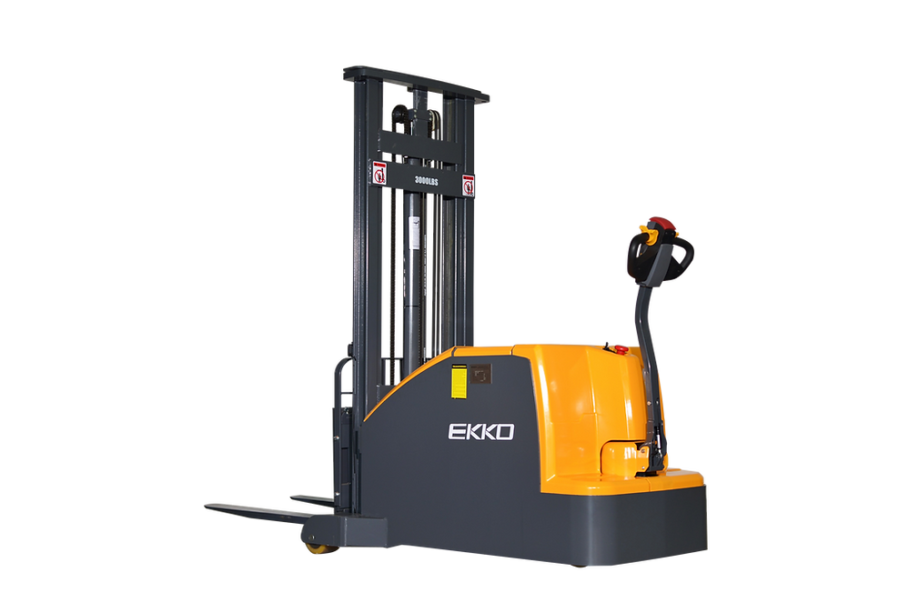 EKKO EK14C-130 3000lbs Counterbalanced Stacker 130" Lift